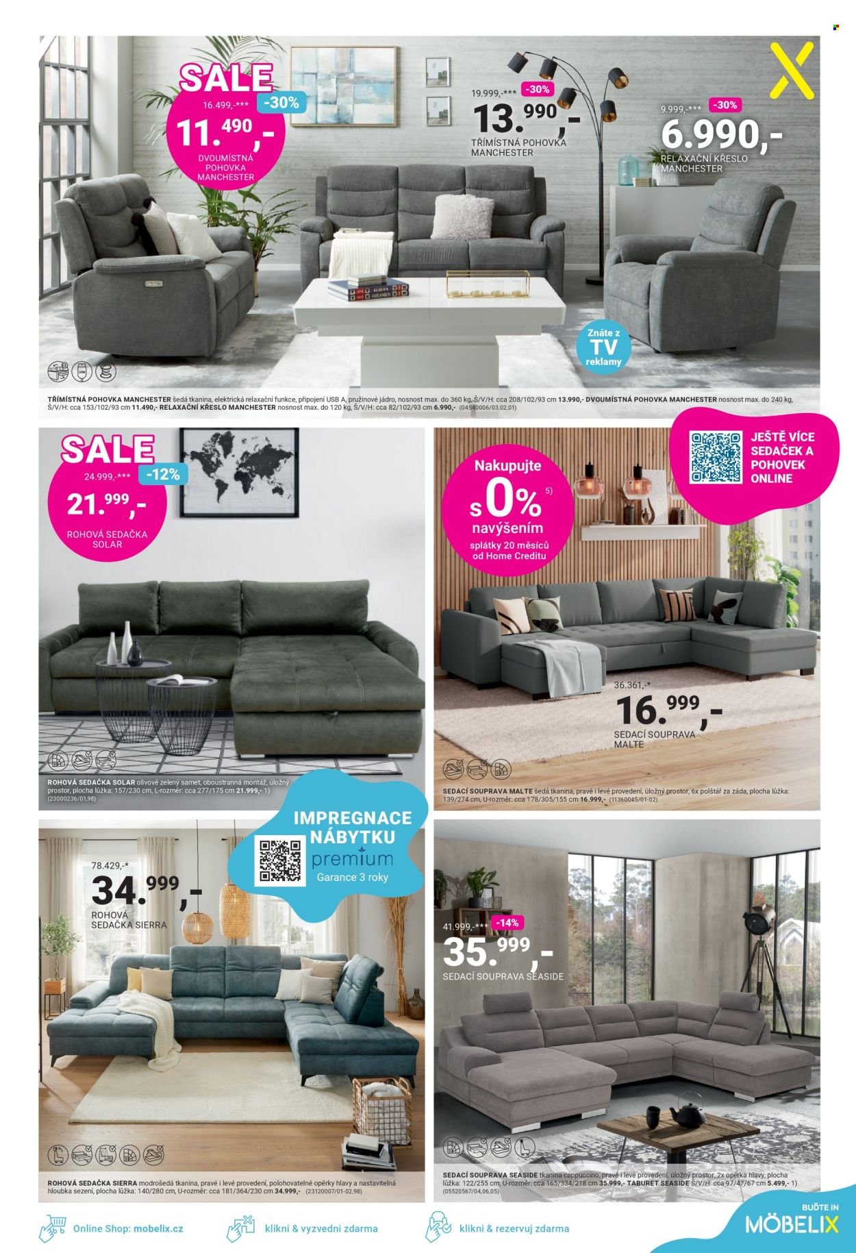 MÖBELIX leták - Sale slevy více než 60% (2025-12-29 - 2026-01-11)