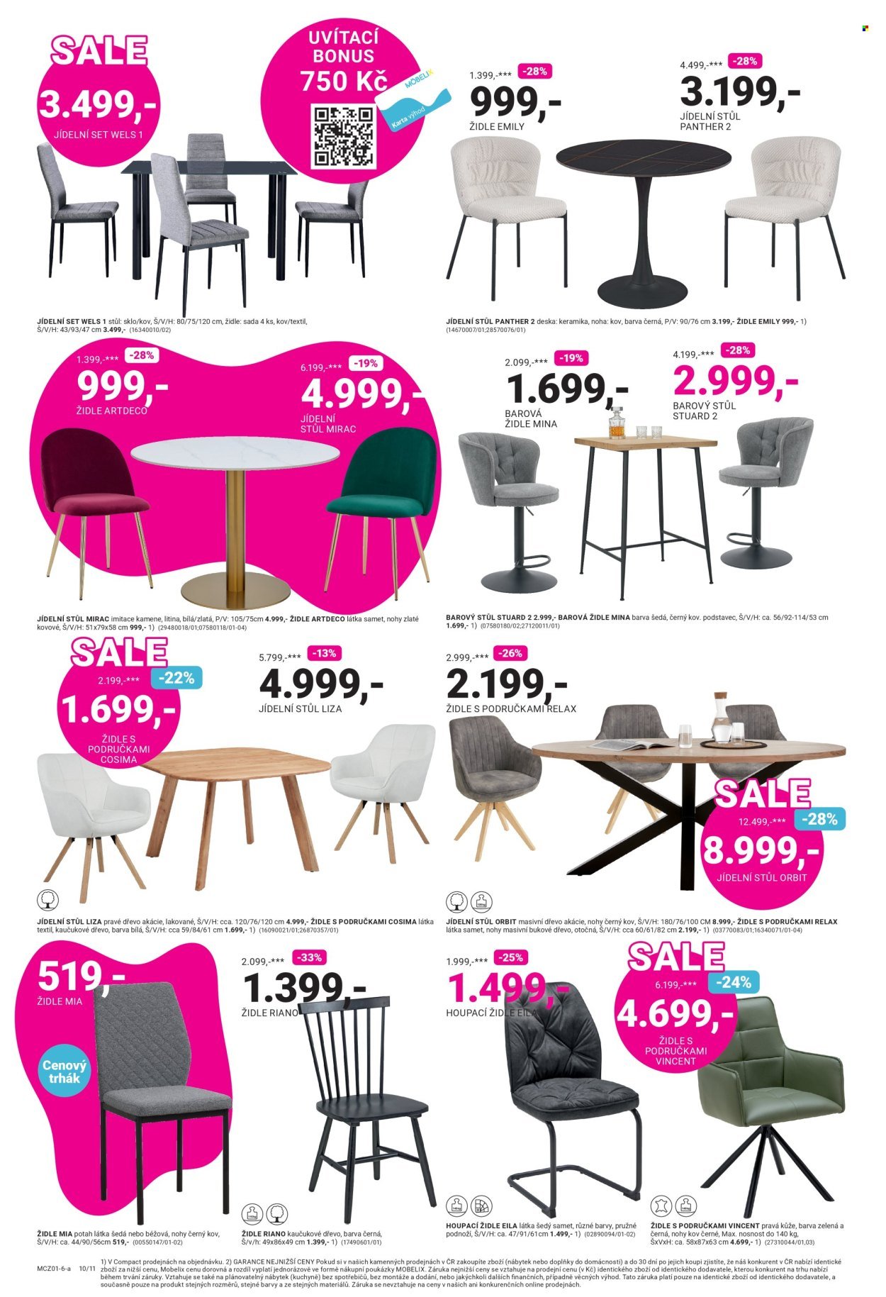 MÖBELIX leták - Sale slevy více než 60% (2025-12-29 - 2026-01-11)