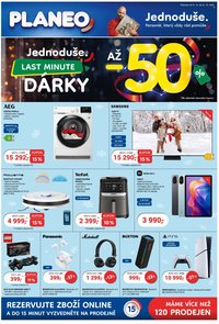 PLANEO ELEKTRO leták - Jednoduše Last Minute dárky (2025-12-15 - 2025-12-21)