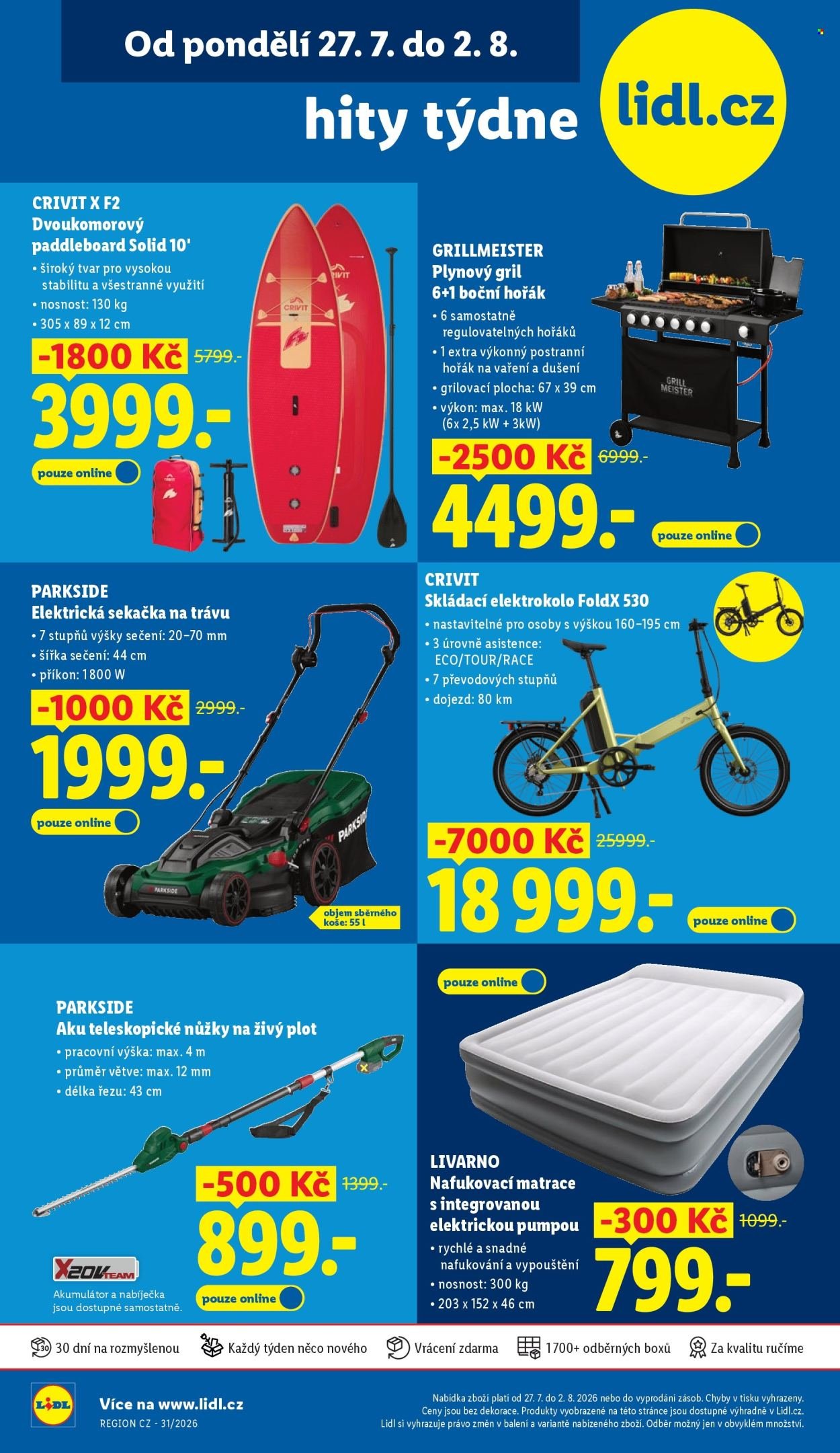 LIDL leták - Hity týdne se slevou až 7000 Kč