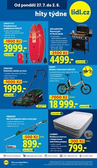 LIDL leták - Hity týdne se slevou až 7000 Kč