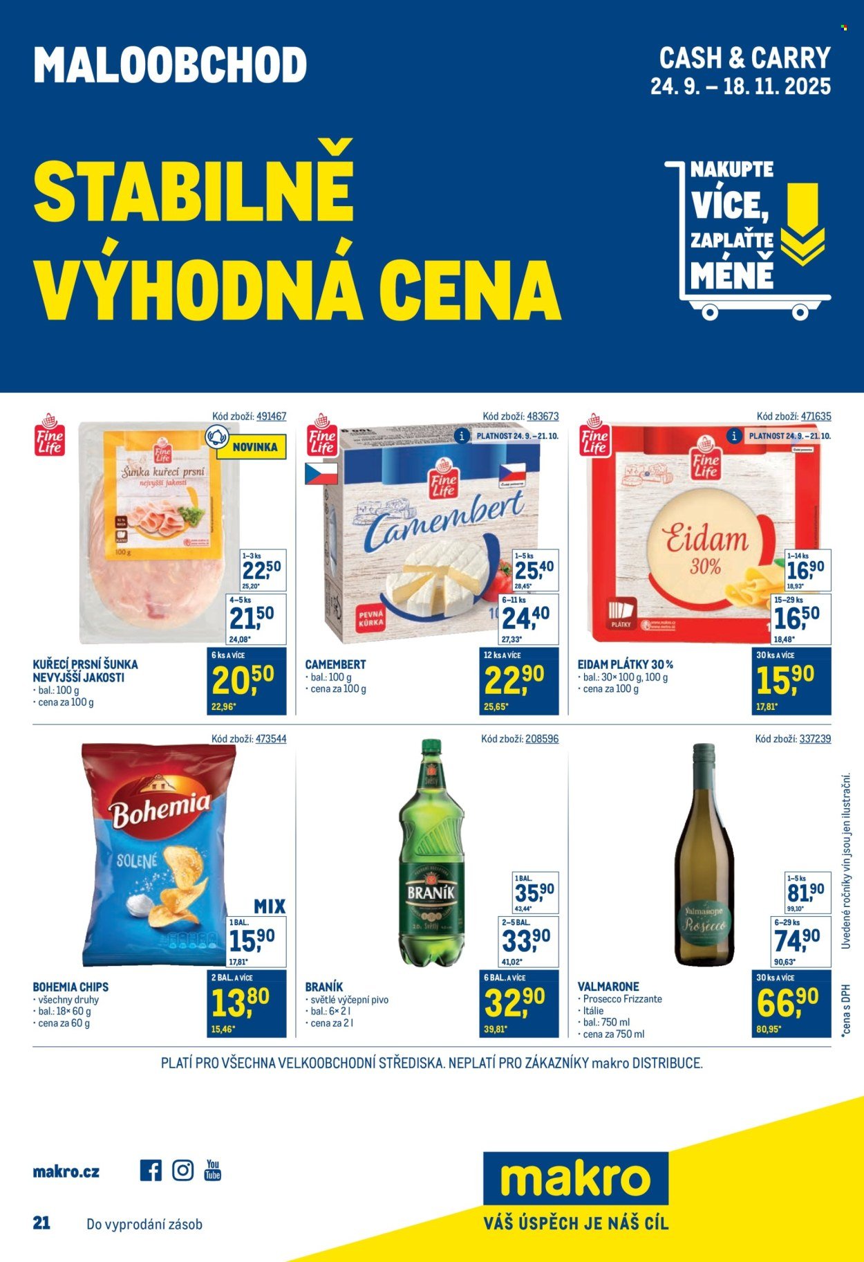 MAKRO leták - Stabilně výhodná cena - maloobchod (2025-09-24 - 2025-11-18)