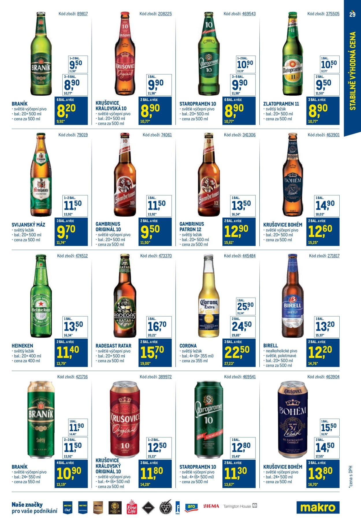 MAKRO leták - Stabilně výhodná cena - maloobchod (2025-09-24 - 2025-11-18)