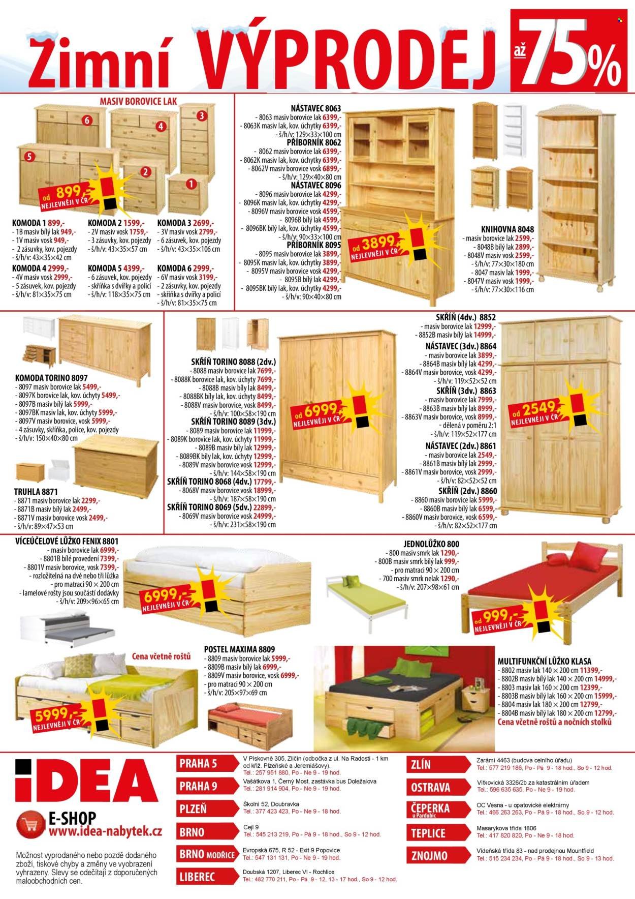 IDEA NÁBYTEK leták - Od čtvrtka 15.1.2026 (2026-01-15 - 2026-01-31)