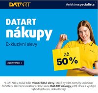 DATART leták - Datart nákupy exkluzivní slevy