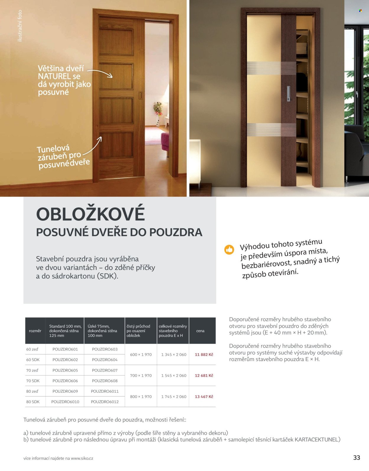 SIKO KOUPELNY leták - Dveře a podlahy 2026