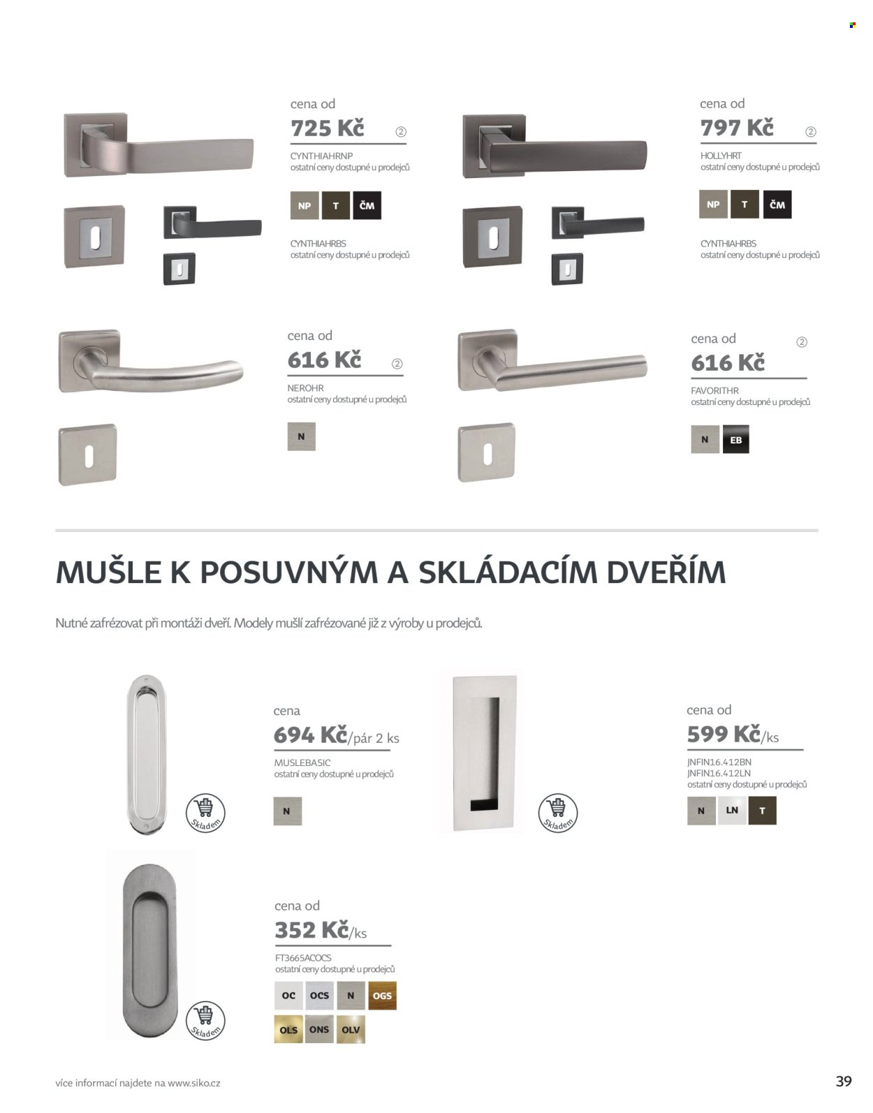 SIKO KOUPELNY leták - Dveře a podlahy 2026