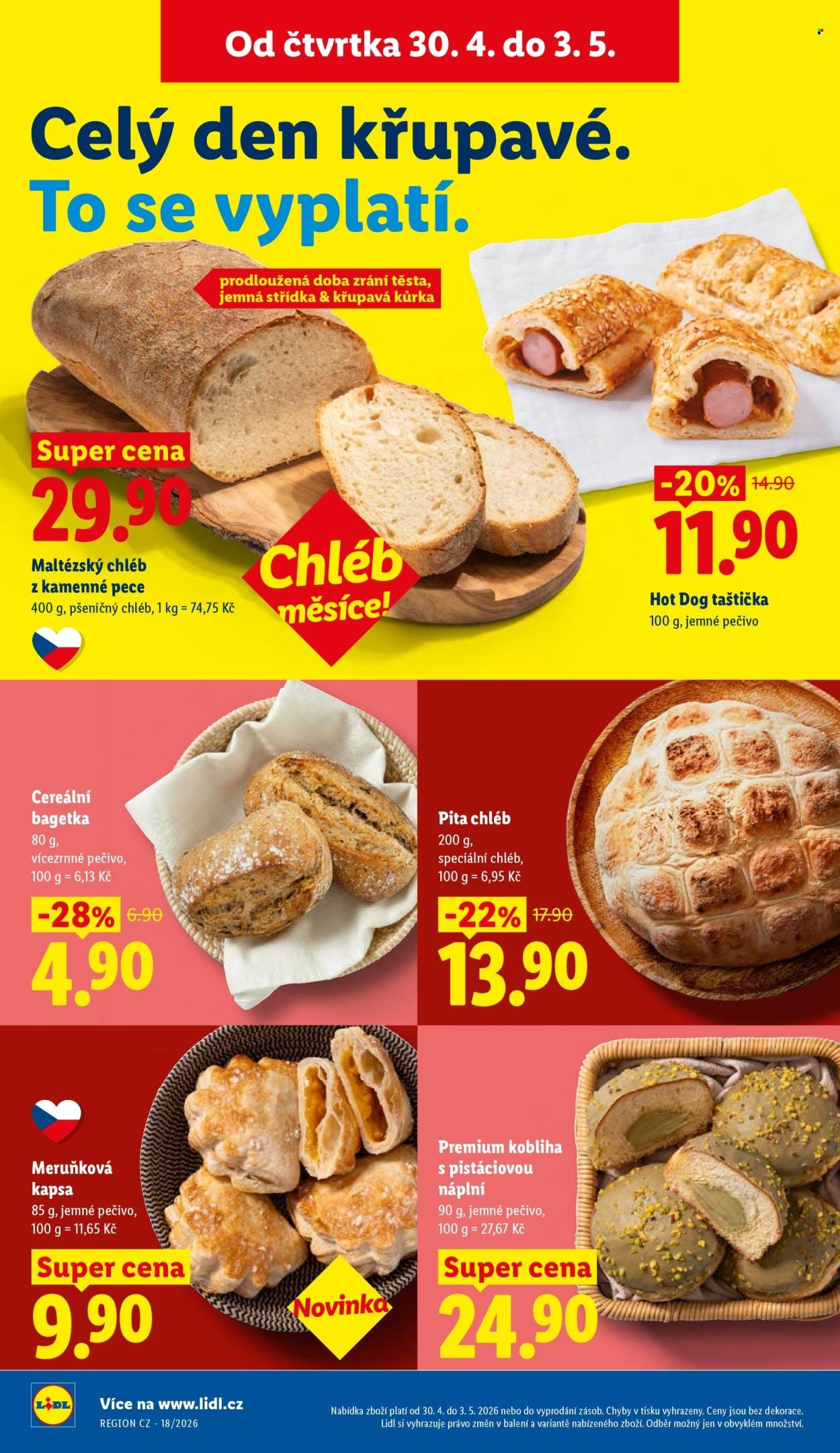 LIDL leták - Od čtvrtka 30.4.2026 (2026-04-30 - 2026-05-03)