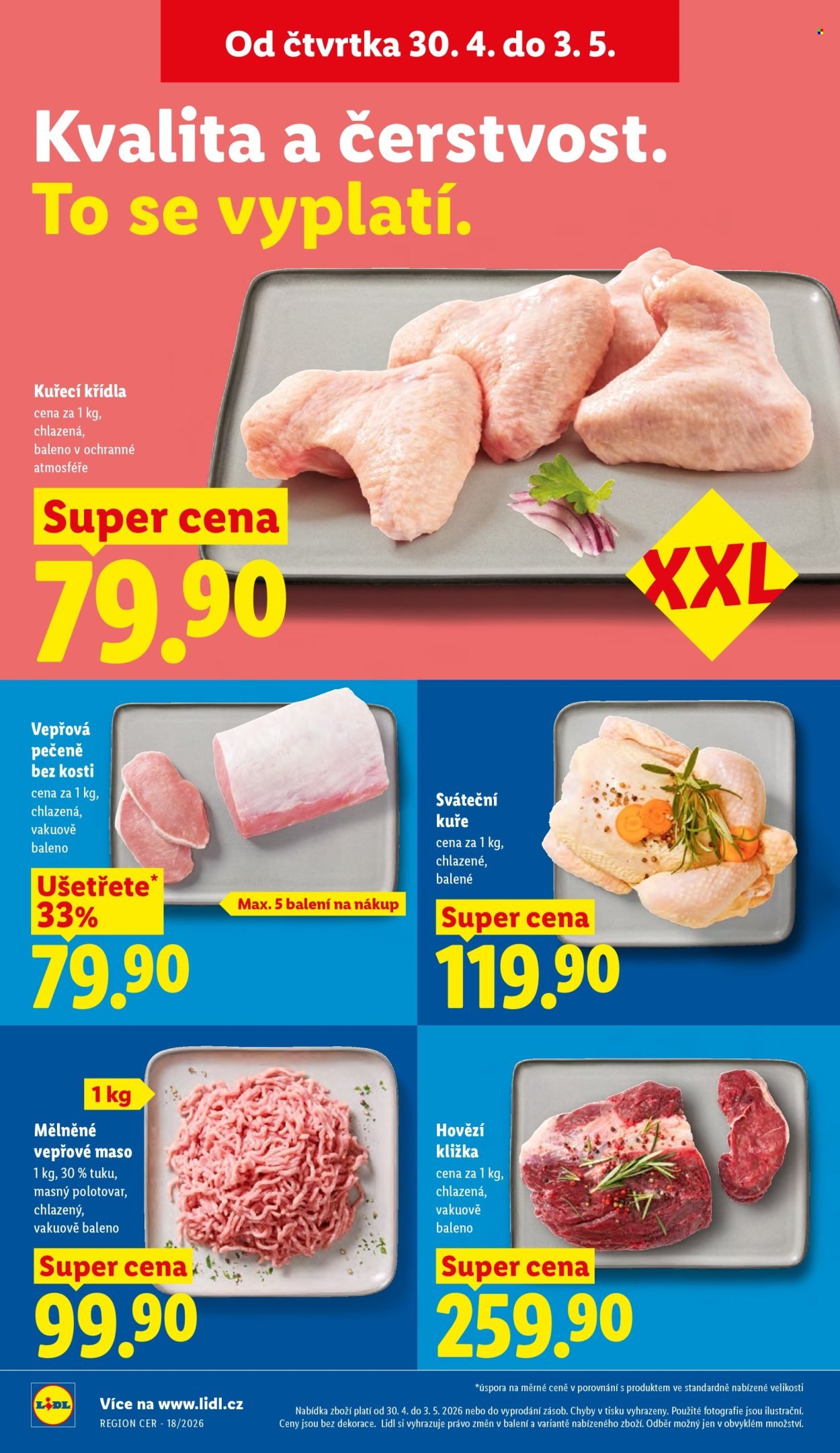 LIDL leták - Od čtvrtka 30.4.2026 (2026-04-30 - 2026-05-03)