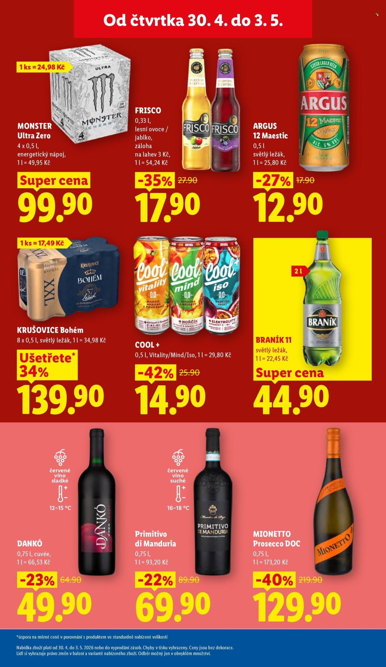 LIDL leták - Od čtvrtka 30.4.2026 (2026-04-30 - 2026-05-03)
