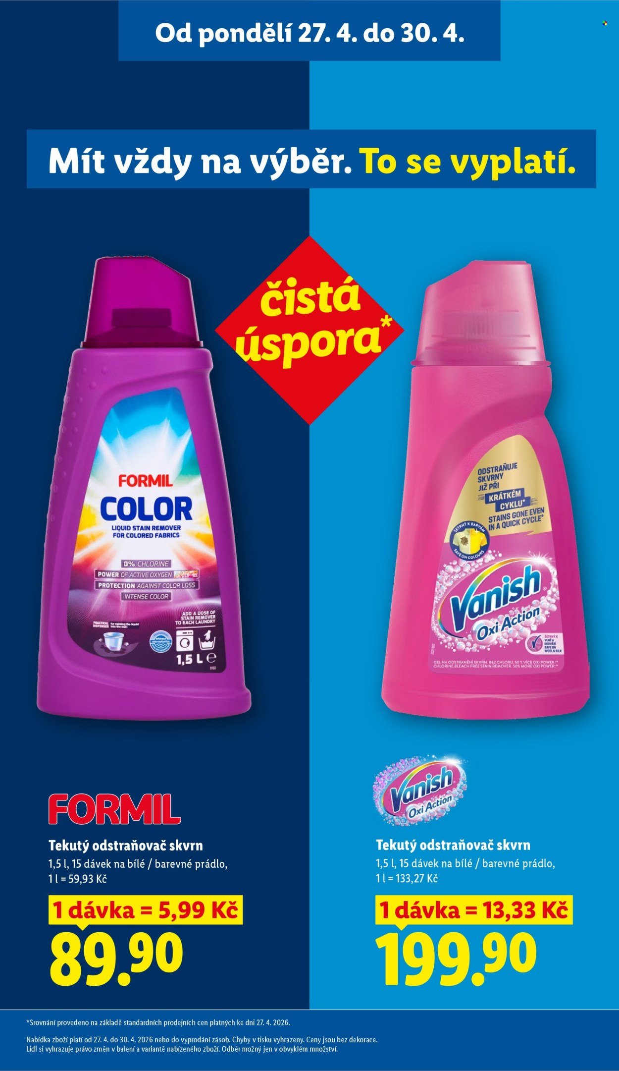 LIDL leták - Od čtvrtka 30.4.2026 (2026-04-30 - 2026-05-03)