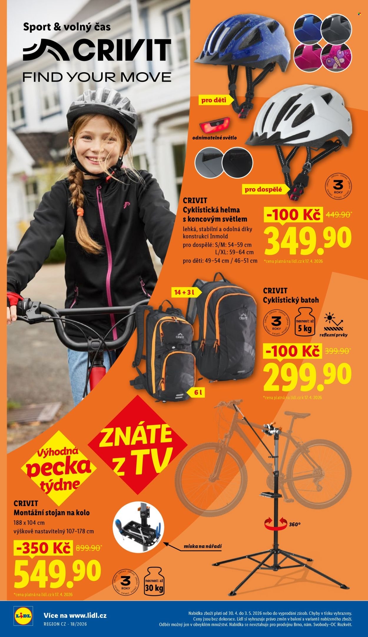 LIDL leták - Od čtvrtka 30.4.2026 (2026-04-30 - 2026-05-03)