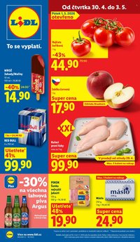 LIDL leták - Od čtvrtka 30.4.2026 (2026-04-30 - 2026-05-03)
