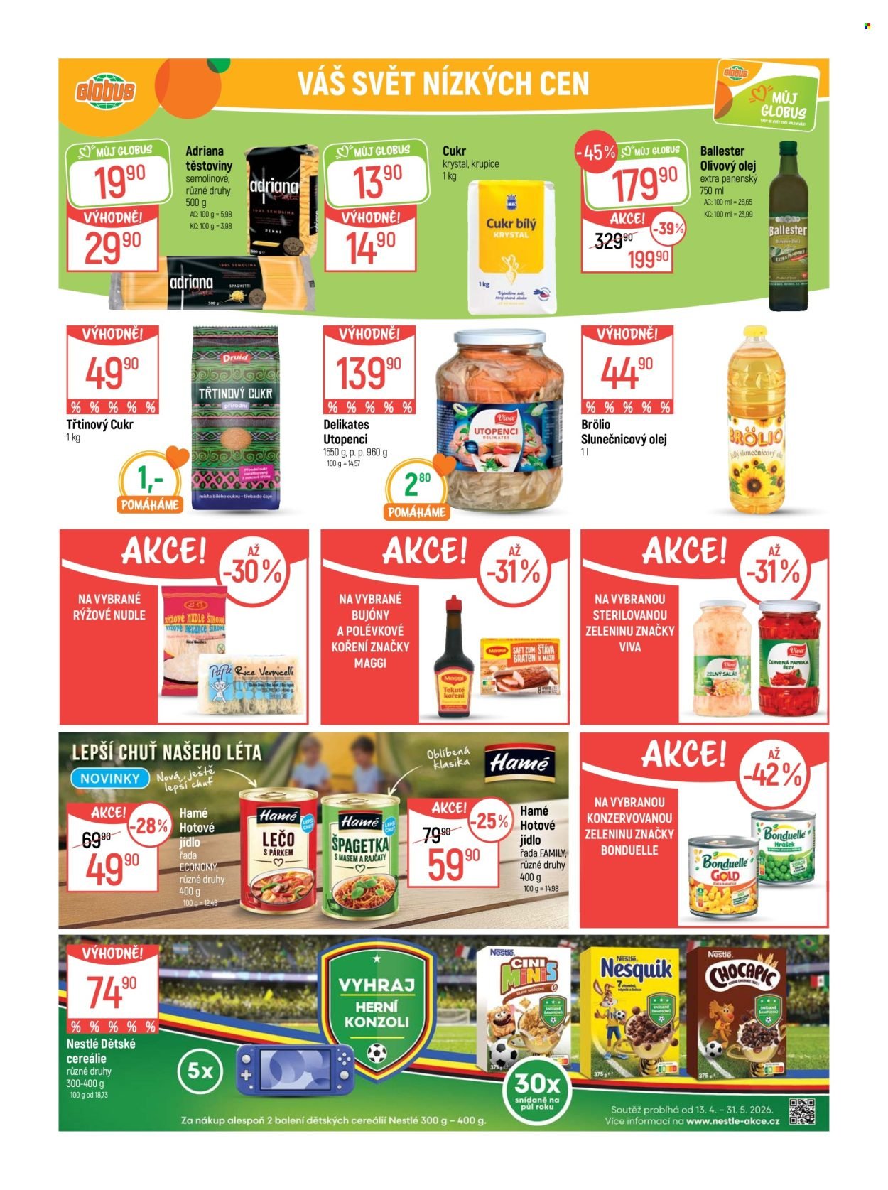 GLOBUS leták - Od středy 22.4.2026 (2026-04-22 - 2026-04-28)