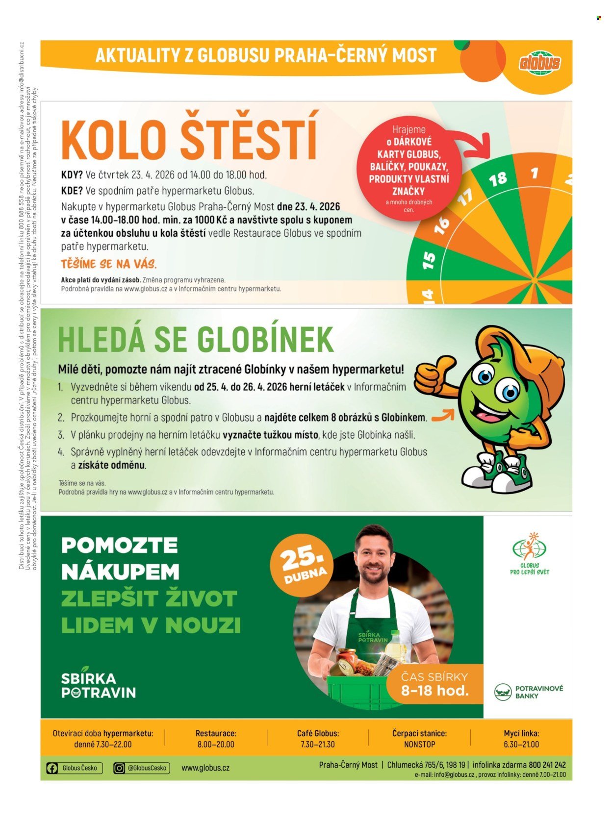 GLOBUS leták - Od středy 22.4.2026 (2026-04-22 - 2026-04-28)