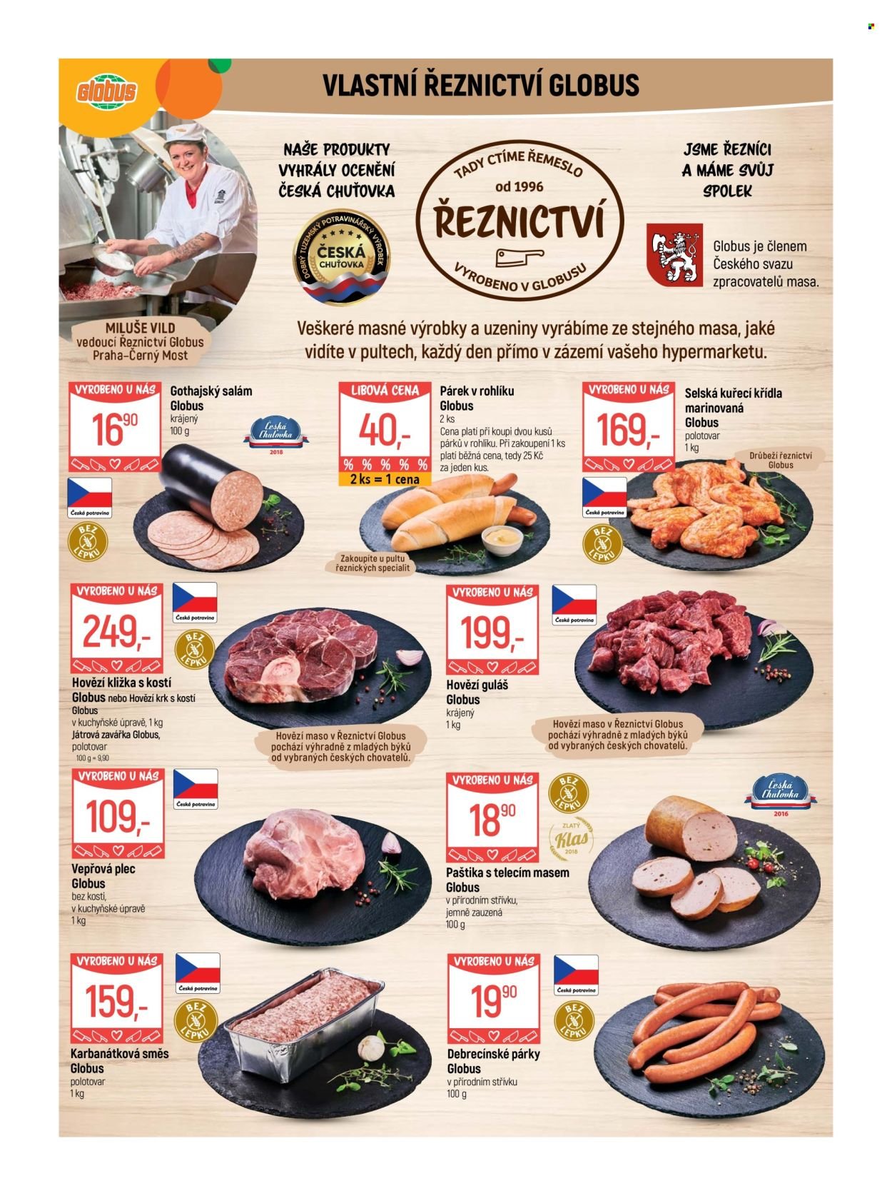 GLOBUS leták - Od středy 22.4.2026 (2026-04-22 - 2026-04-28)