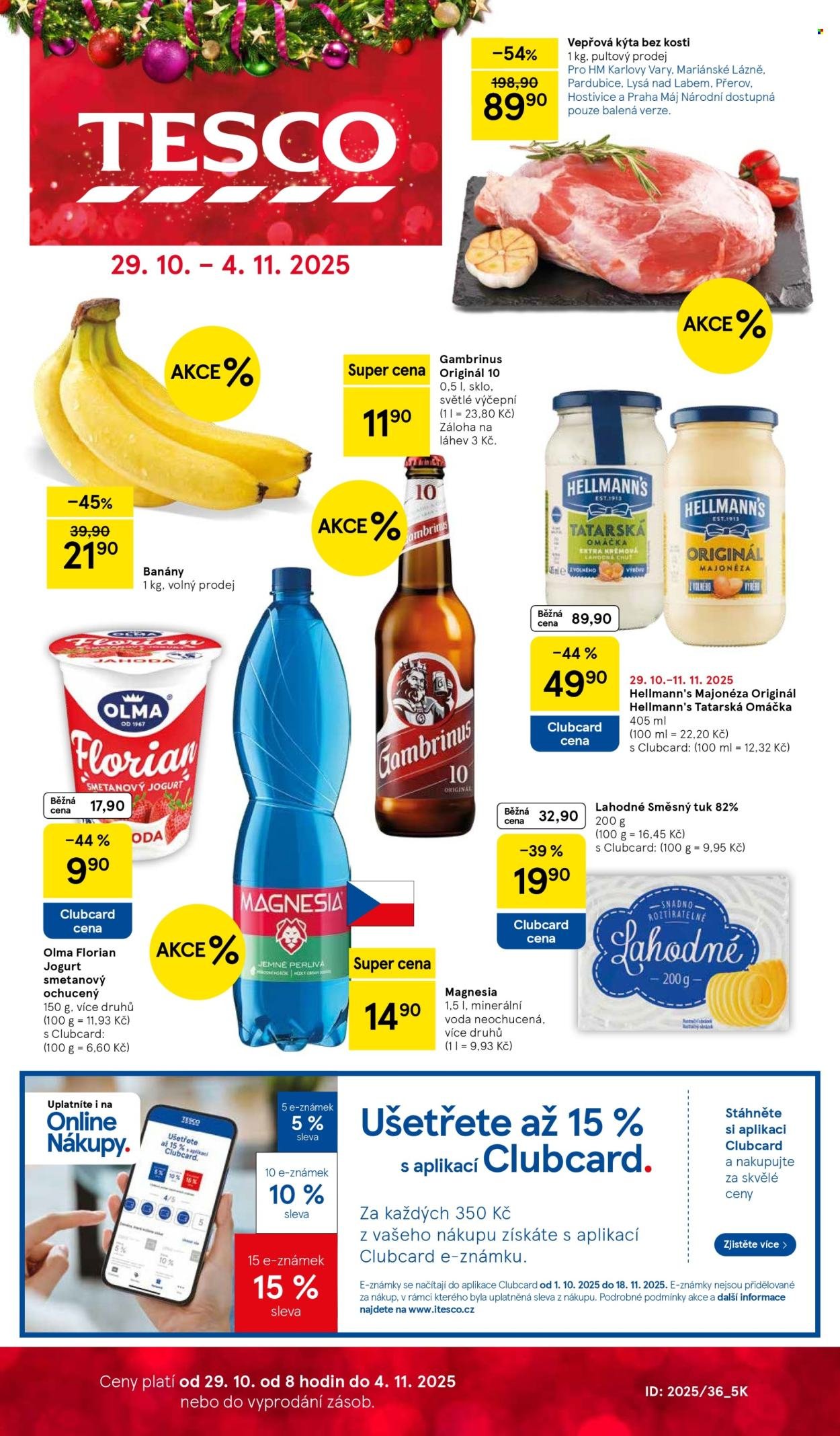 TESCO leták - Od středy 29.10.2025 (2025-10-29 - 2025-11-04)