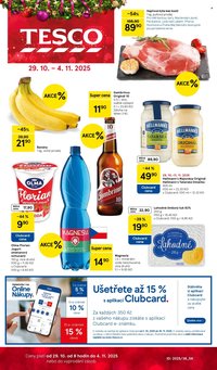 TESCO leták - Od středy 29.10.2025 (2025-10-29 - 2025-11-04)