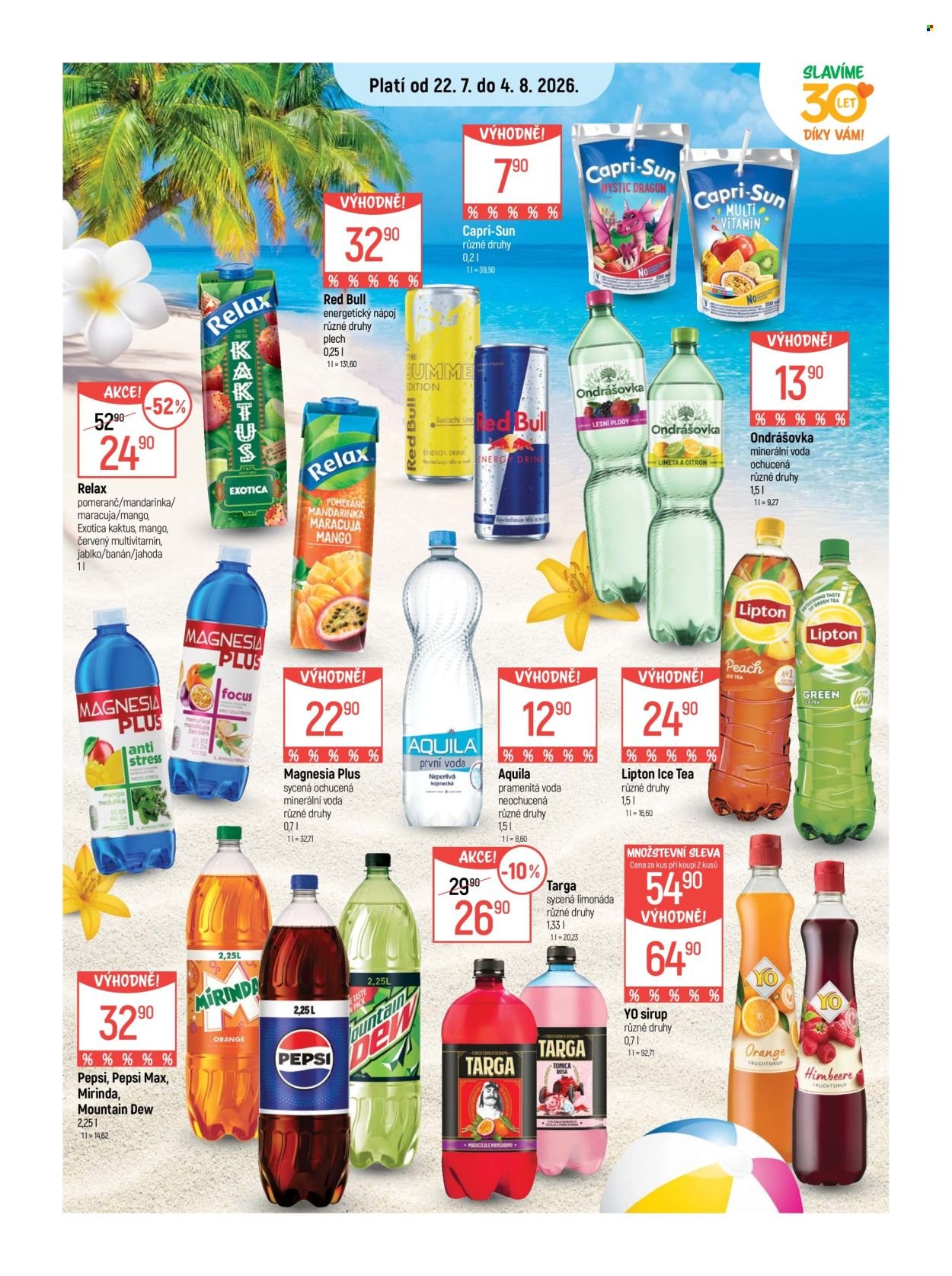 GLOBUS leták - Od středy 22.7.2026
