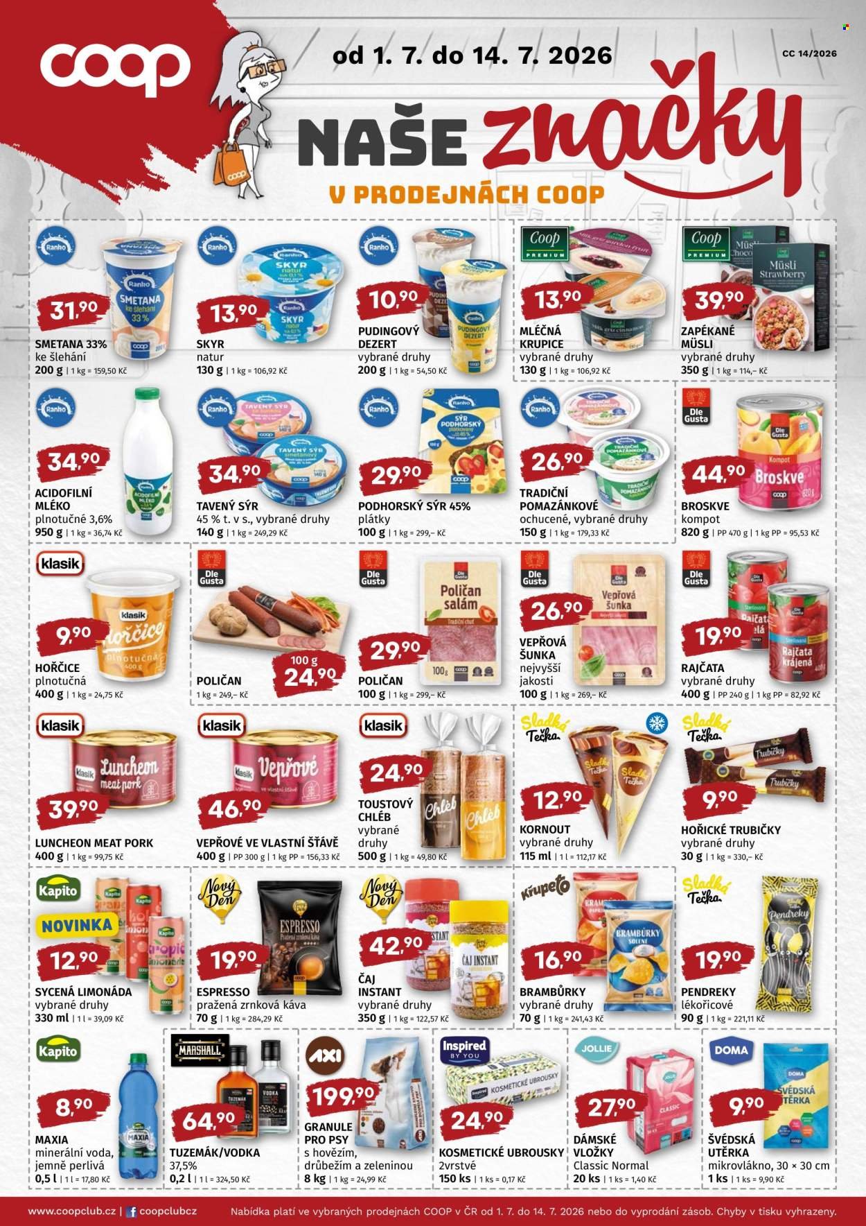 TREFA COOP leták - Od středy 1.7.2026