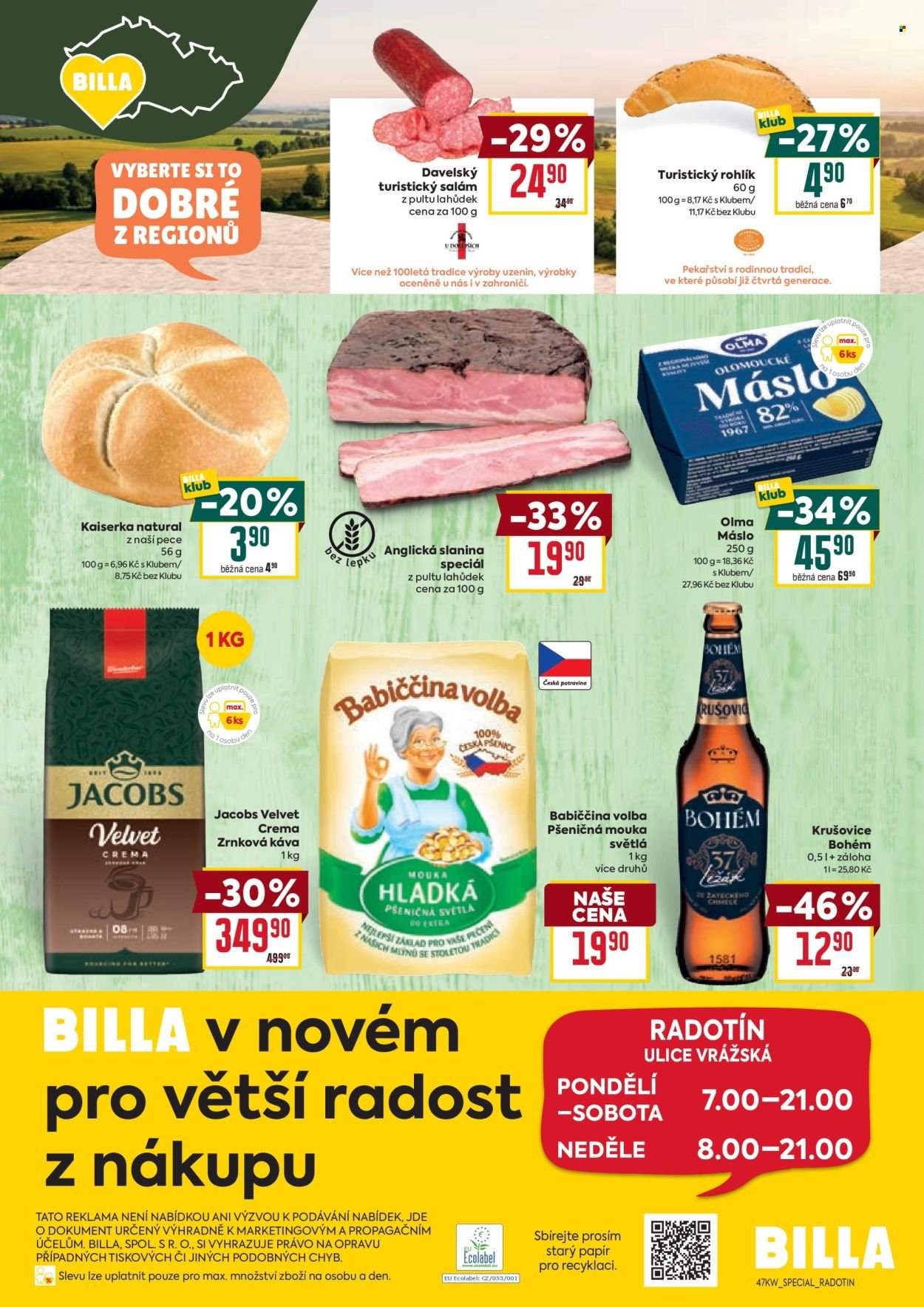 BILLA leták - Speciál: Radotín (2025-11-19 - 2025-11-25)