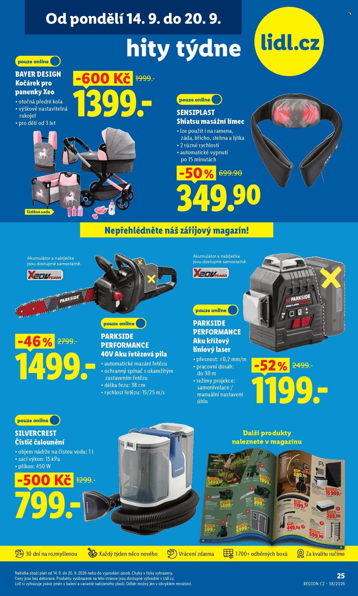 LIDL leták - Hity týdne se slevou až 600 Kč