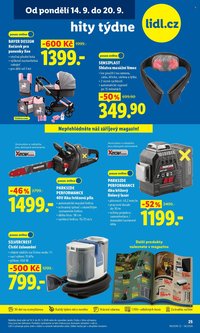 LIDL leták - Hity týdne se slevou až 600 Kč