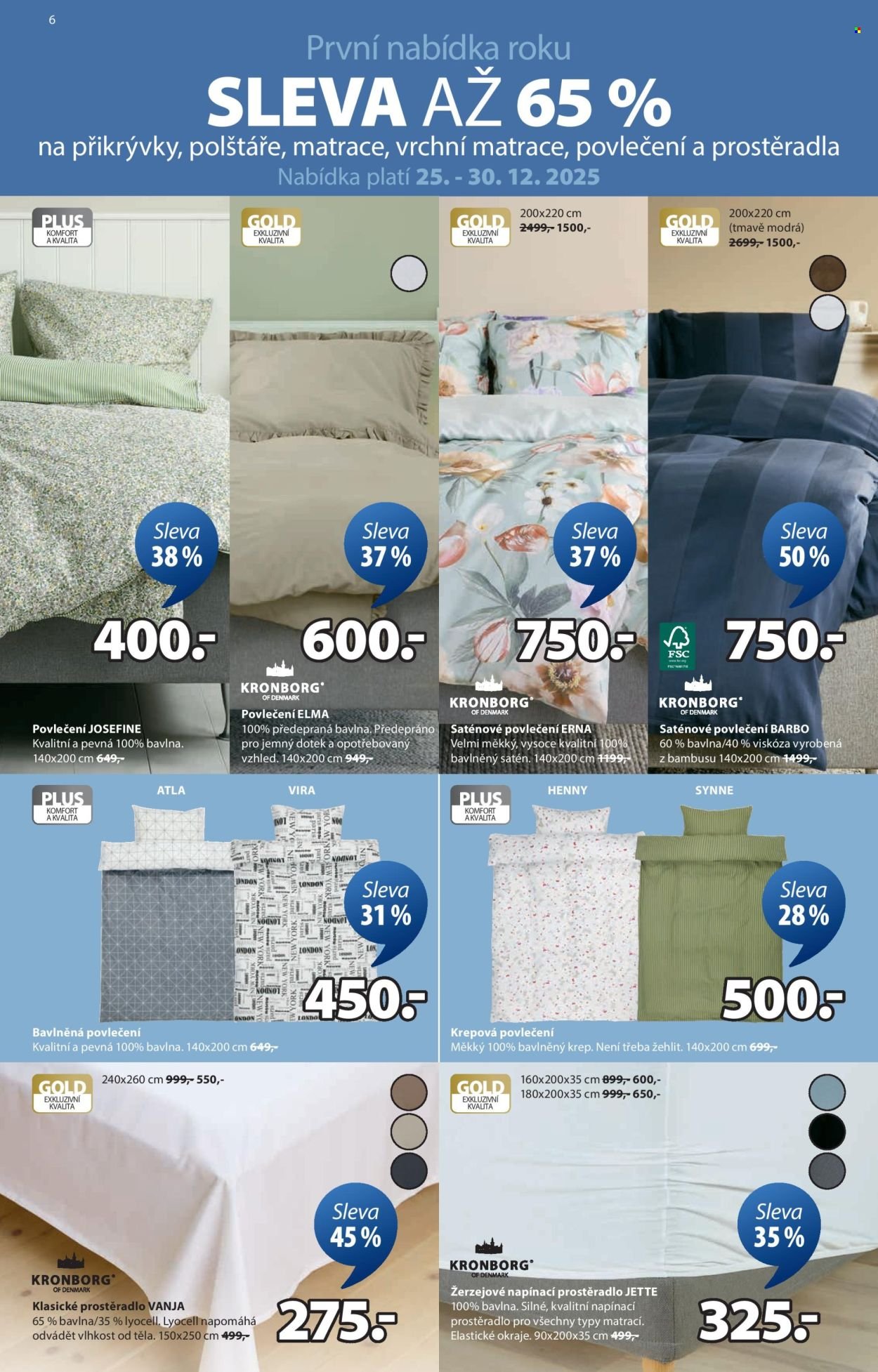 JYSK leták - Výprodej a další skvělé nabídky (2025-12-25 - 2026-02-03)