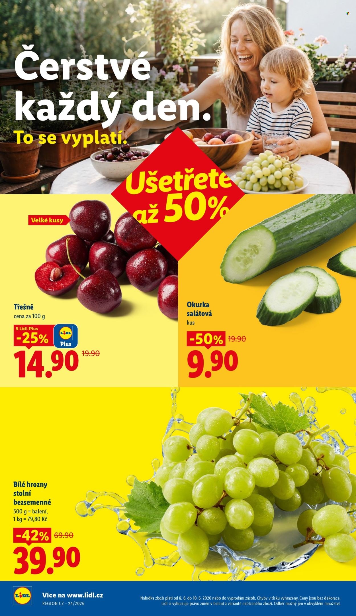 LIDL leták - Od pondělí 8.6.2026