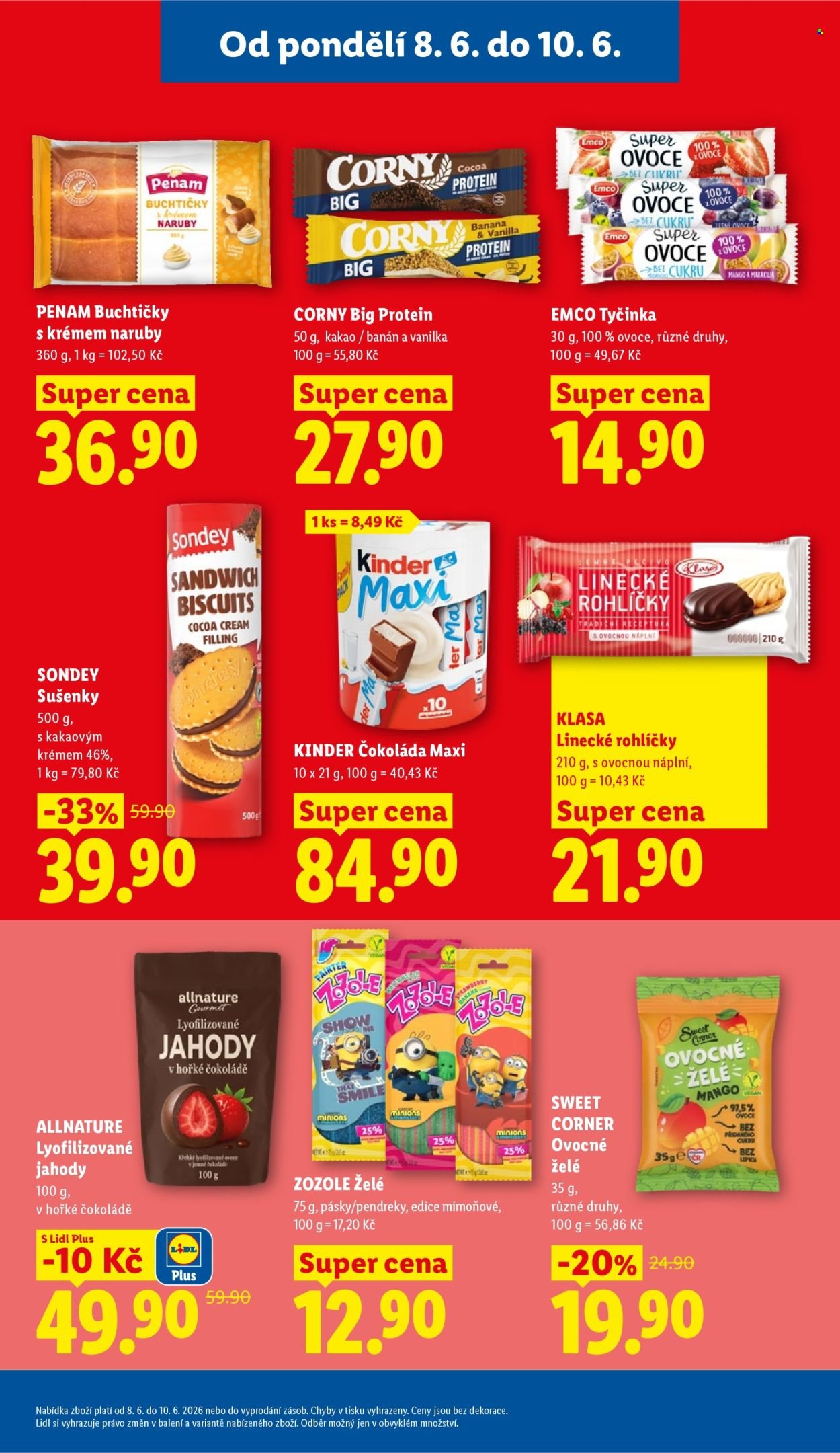 LIDL leták - Od pondělí 8.6.2026