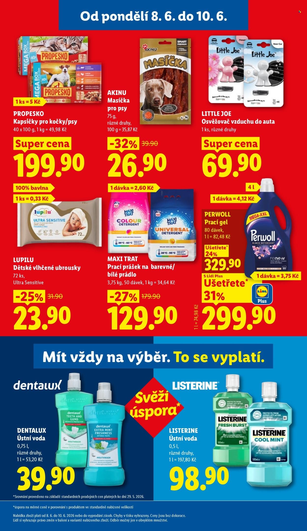 LIDL leták - Od pondělí 8.6.2026