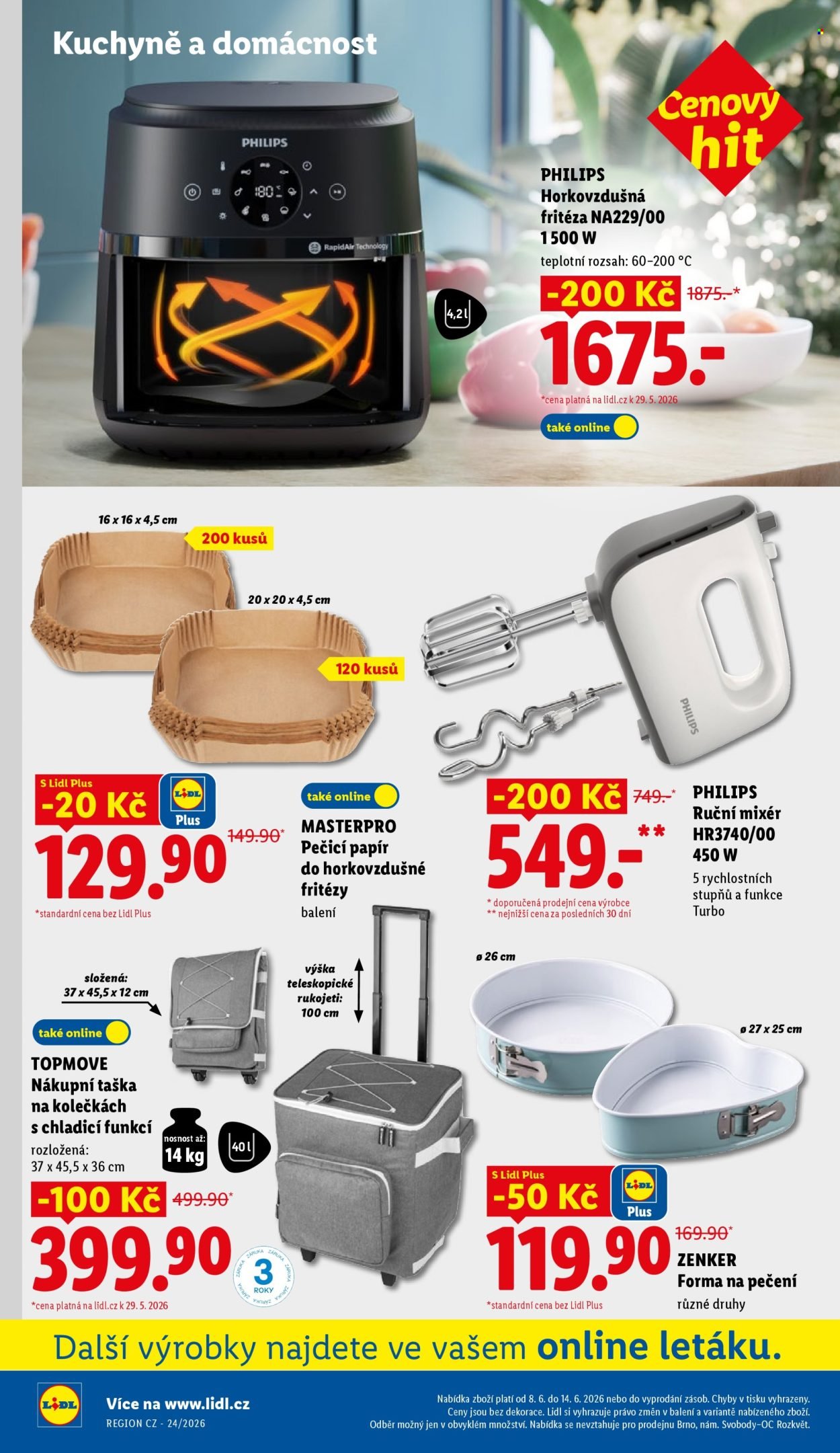 LIDL leták - Od pondělí 8.6.2026