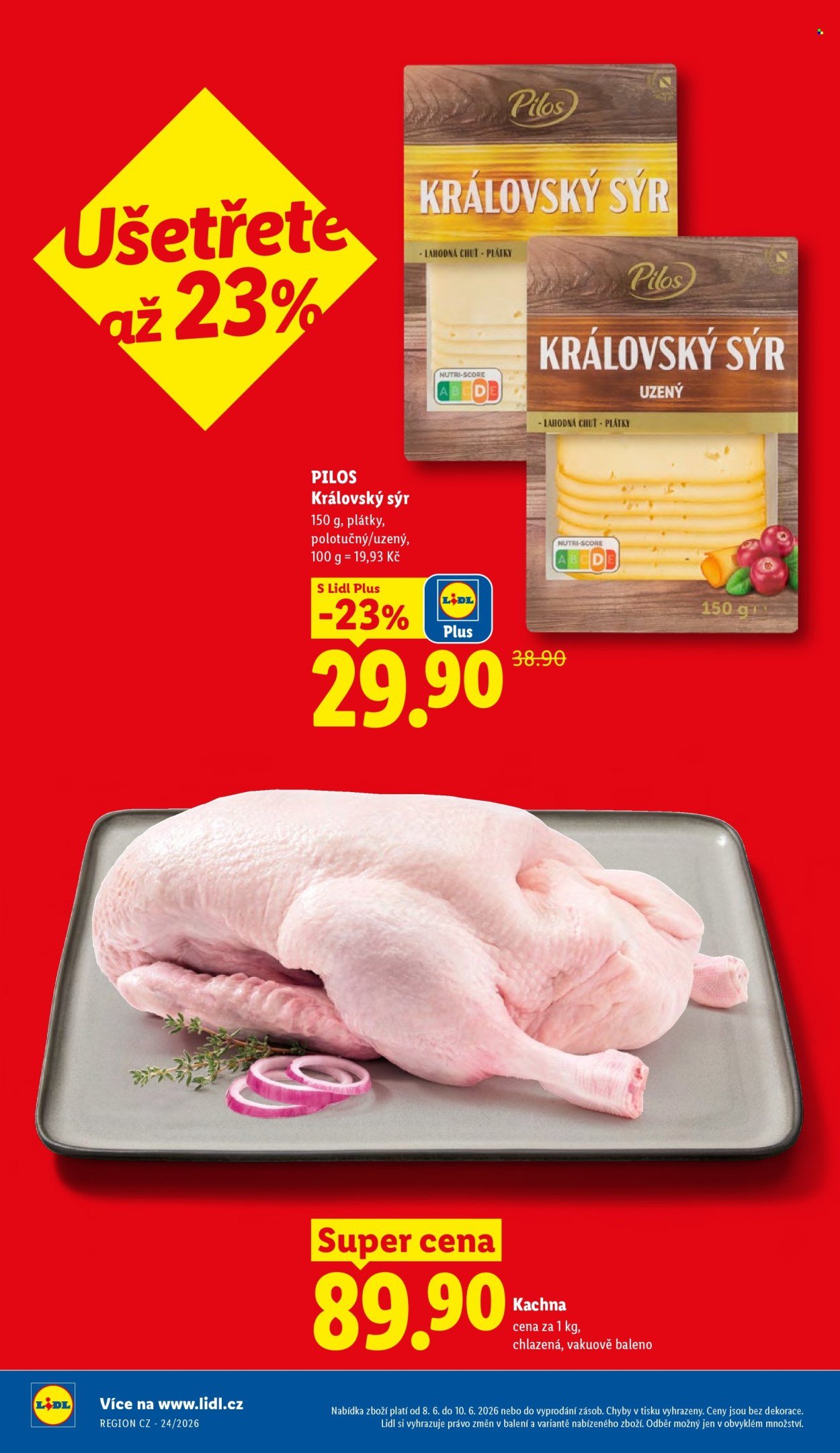 LIDL leták - Od pondělí 8.6.2026