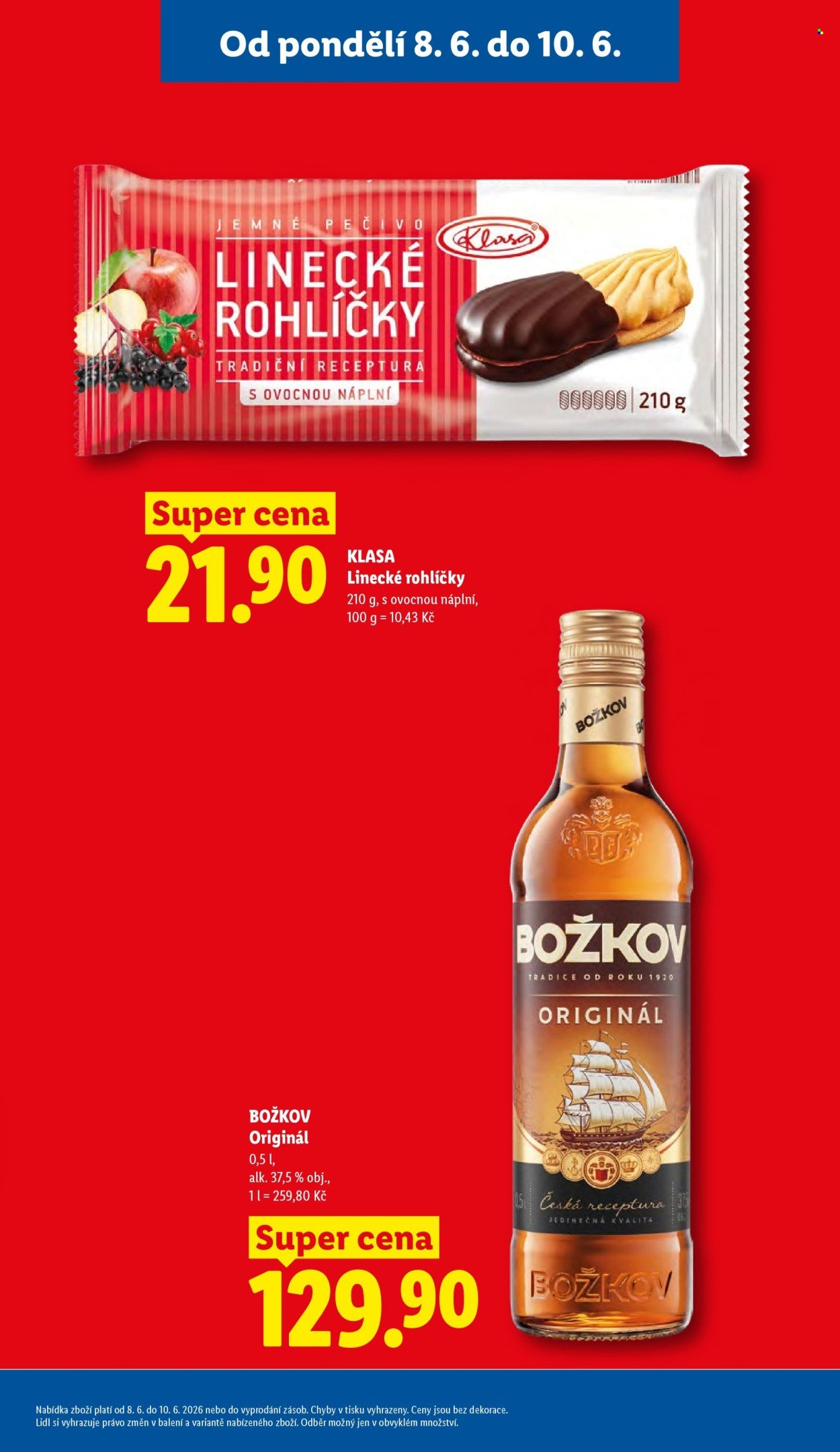 LIDL leták - Od pondělí 8.6.2026