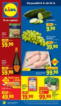 LIDL leták - Od pondělí 8.6.2026