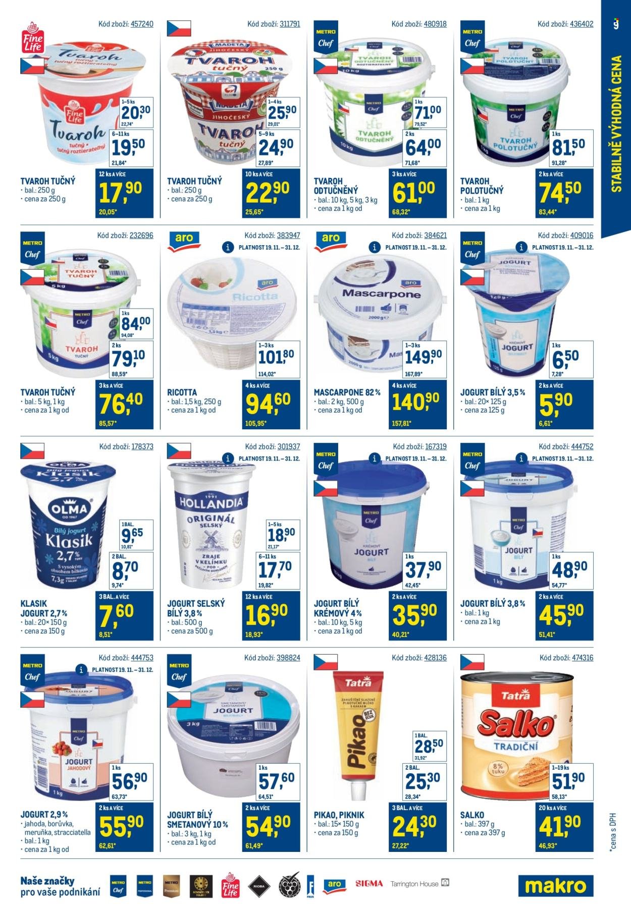 MAKRO leták - Stabilně výhodná cena (2025-11-19 - 2026-01-27)
