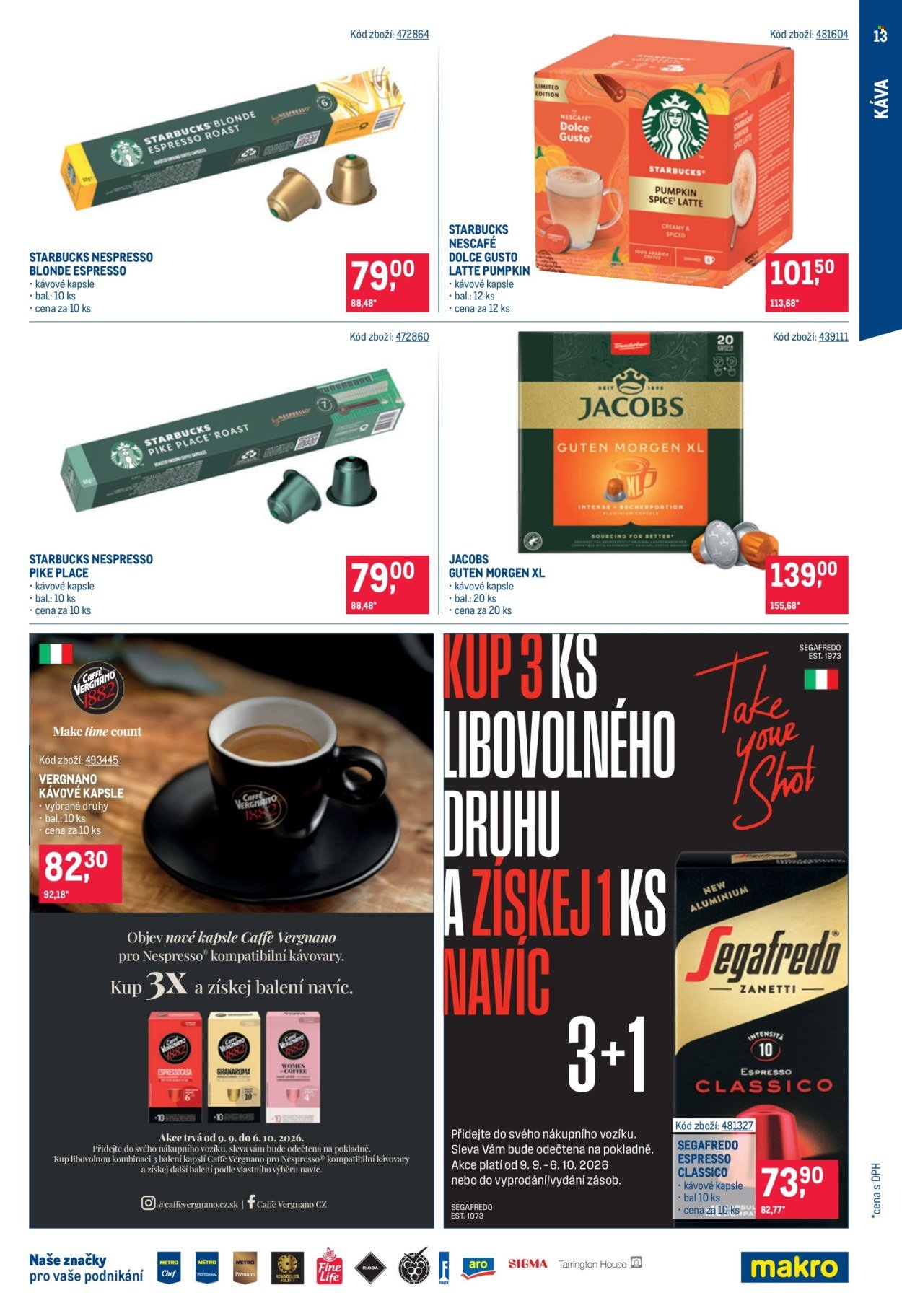 MAKRO leták - Káva