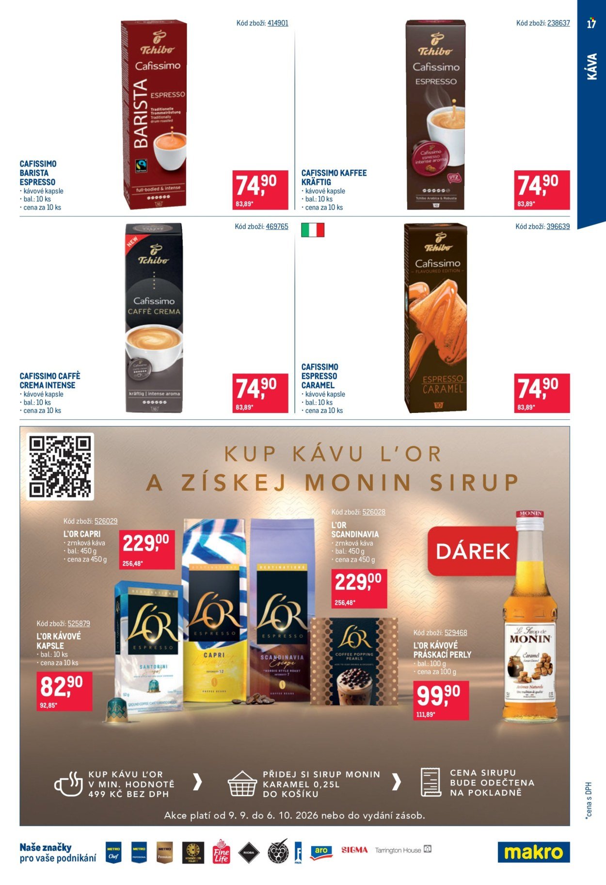 MAKRO leták - Káva
