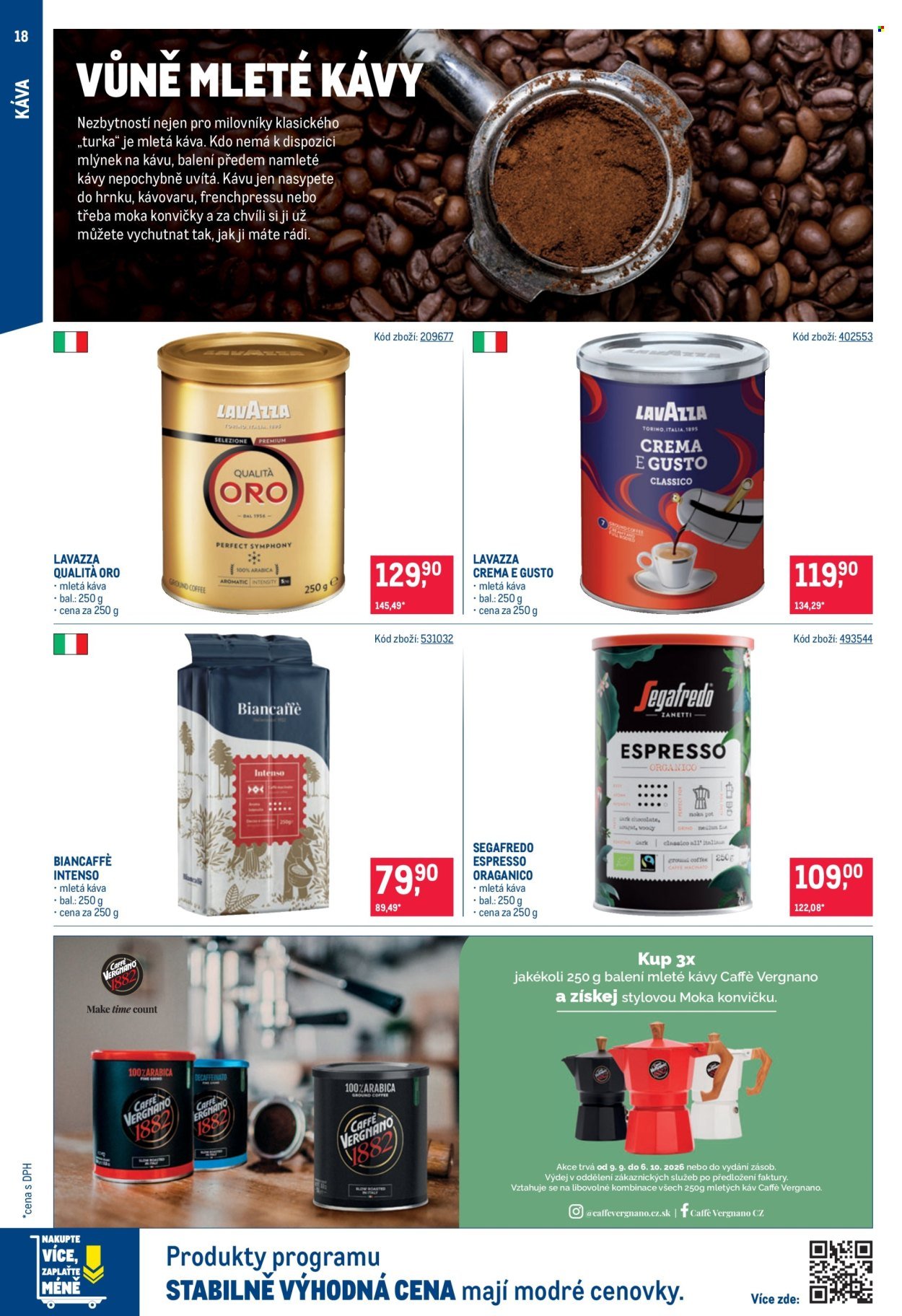 MAKRO leták - Káva