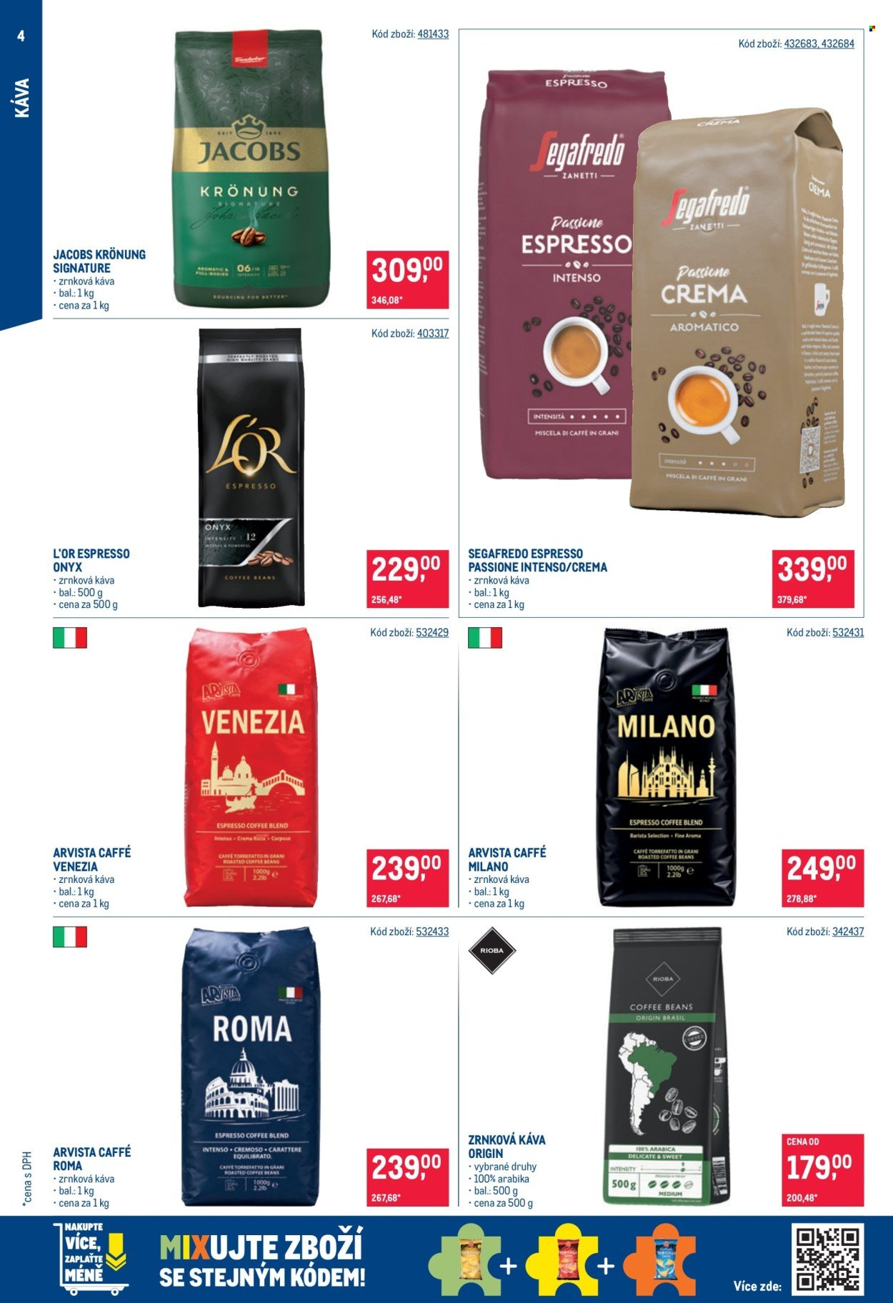 MAKRO leták - Káva