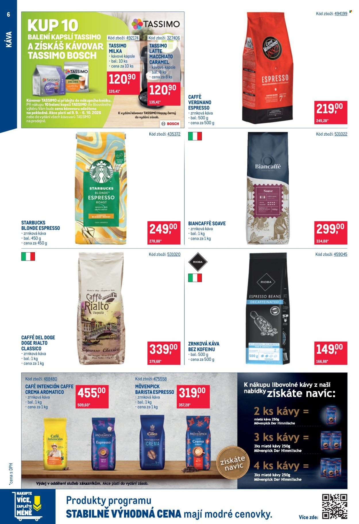 MAKRO leták - Káva