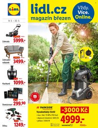 LIDL leták - Magazín březen (2026-03-09 - 2026-03-22)