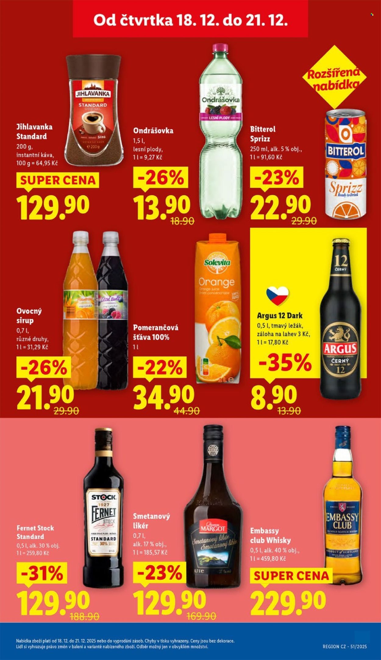 LIDL leták - Od čtvrtka 18.12.2025 (2025-12-18 - 2025-12-21)