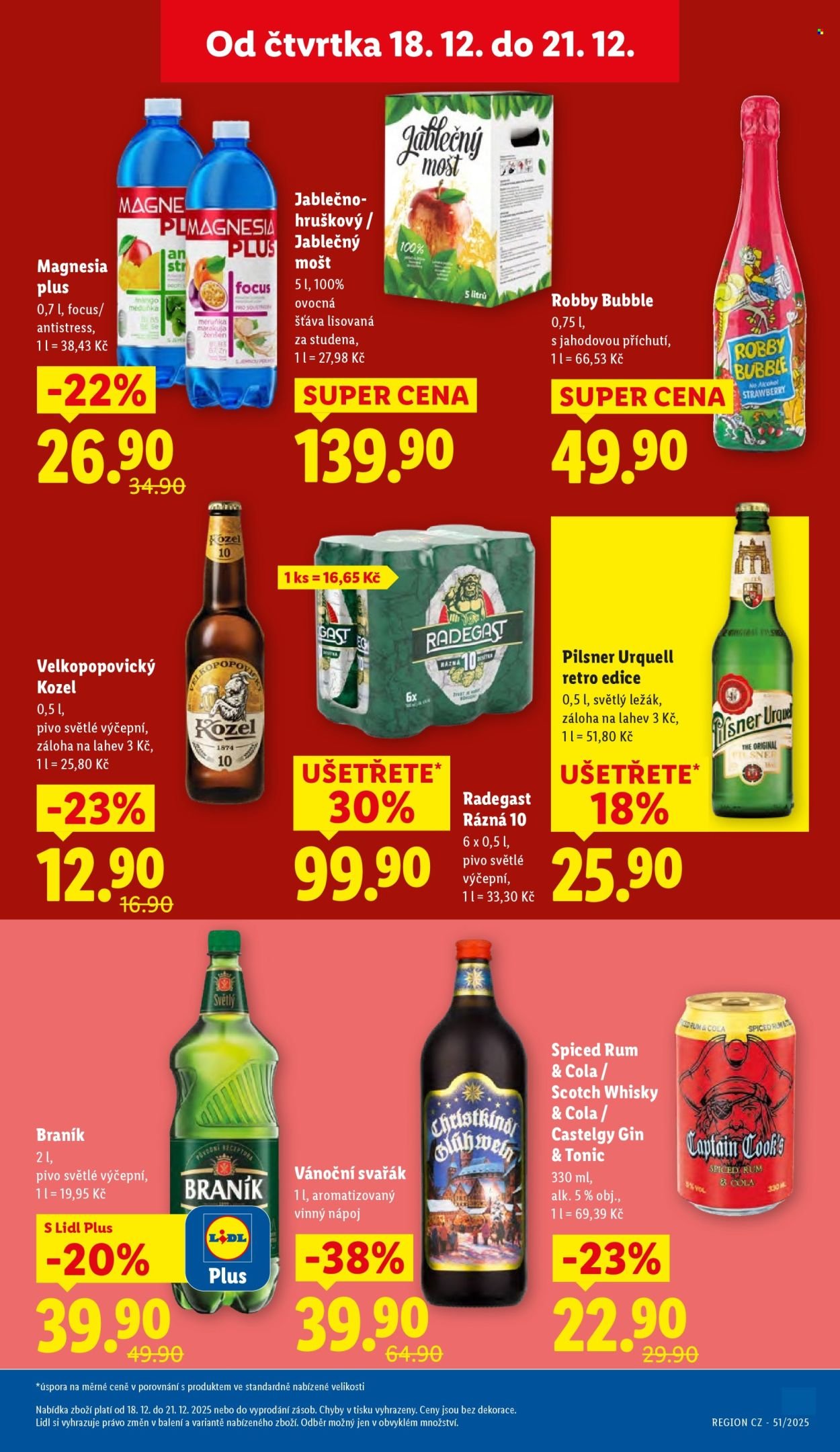 LIDL leták - Od čtvrtka 18.12.2025 (2025-12-18 - 2025-12-21)