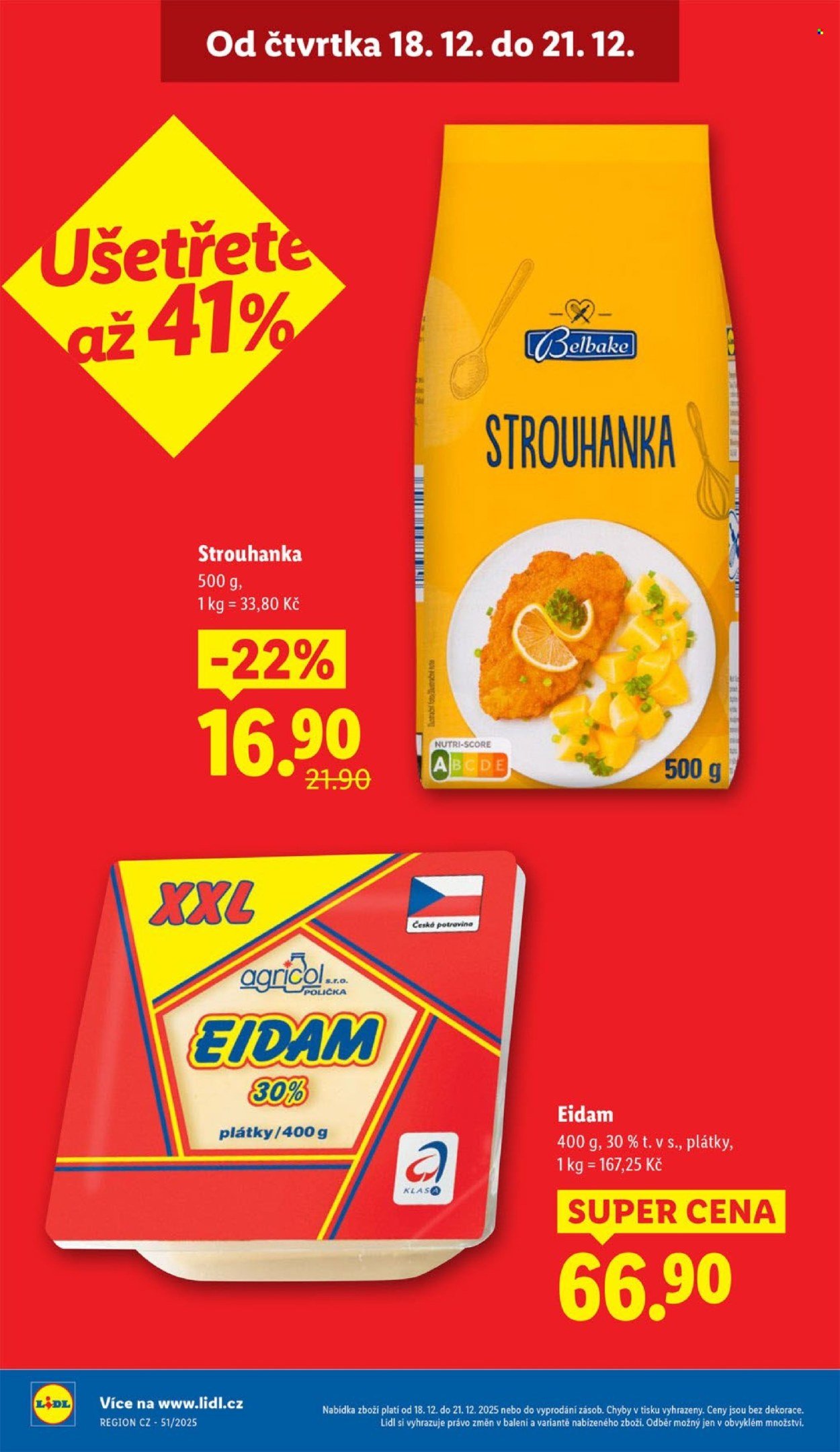 LIDL leták - Od čtvrtka 18.12.2025 (2025-12-18 - 2025-12-21)