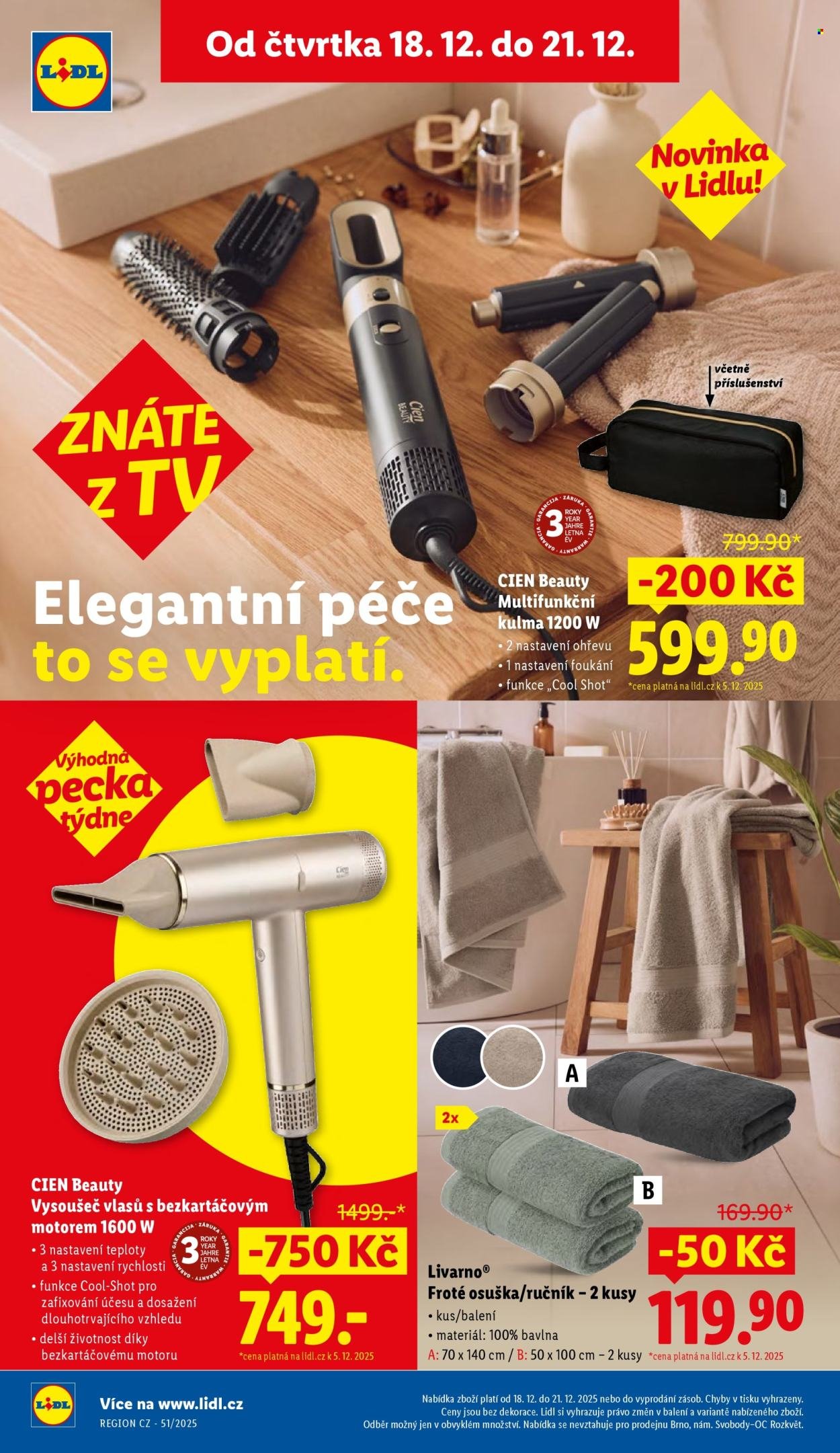 LIDL leták - Od čtvrtka 18.12.2025 (2025-12-18 - 2025-12-21)