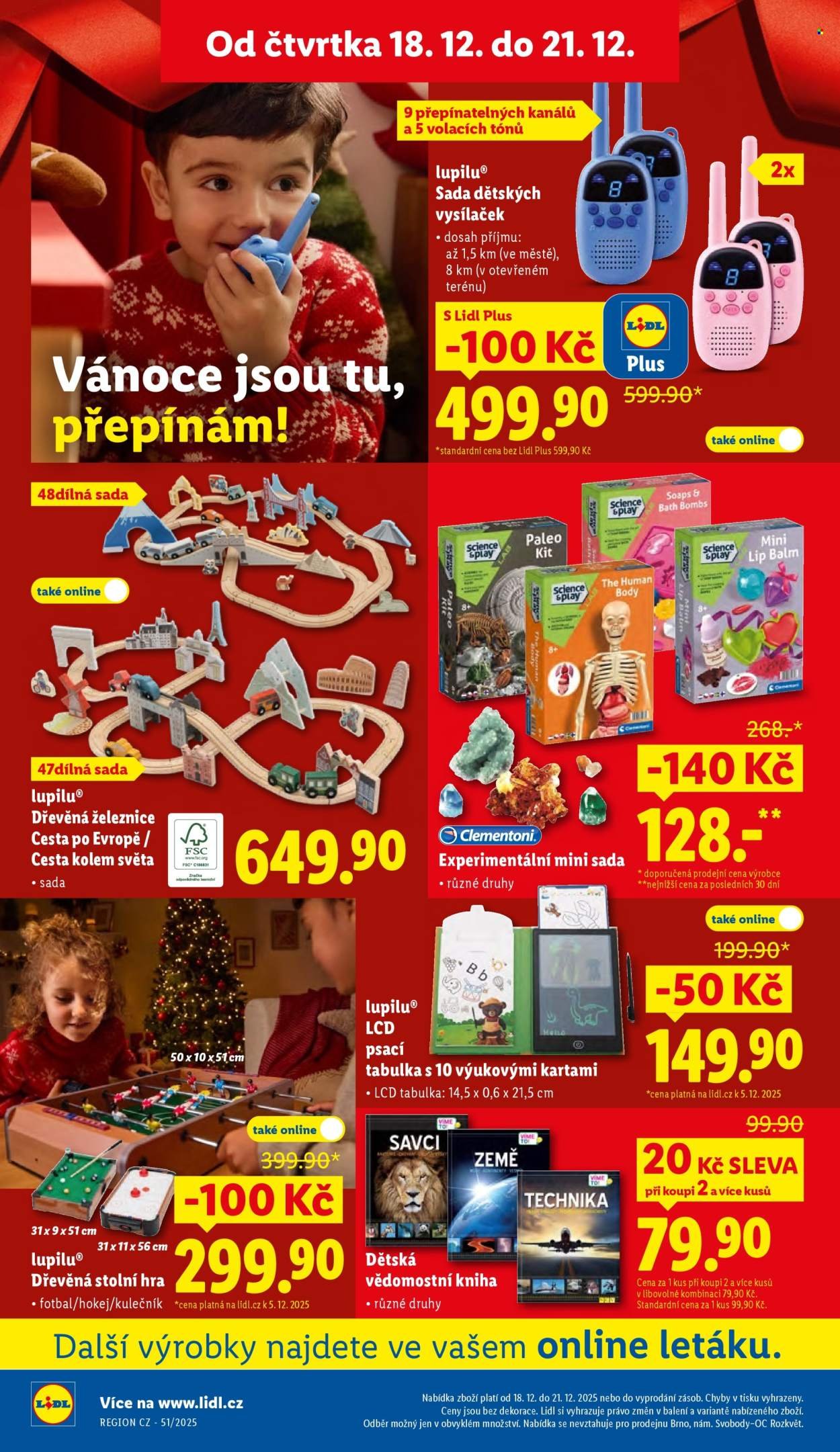 LIDL leták - Od čtvrtka 18.12.2025 (2025-12-18 - 2025-12-21)
