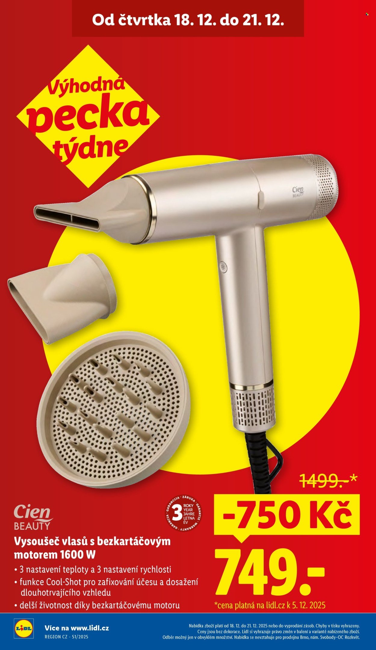 LIDL leták - Od čtvrtka 18.12.2025 (2025-12-18 - 2025-12-21)