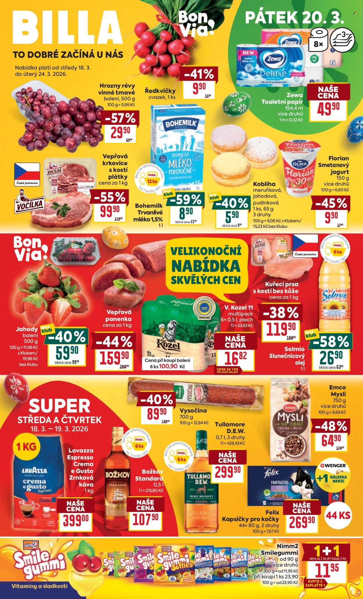 BILLA leták - Velký leták (2026-03-18 - 2026-03-24)