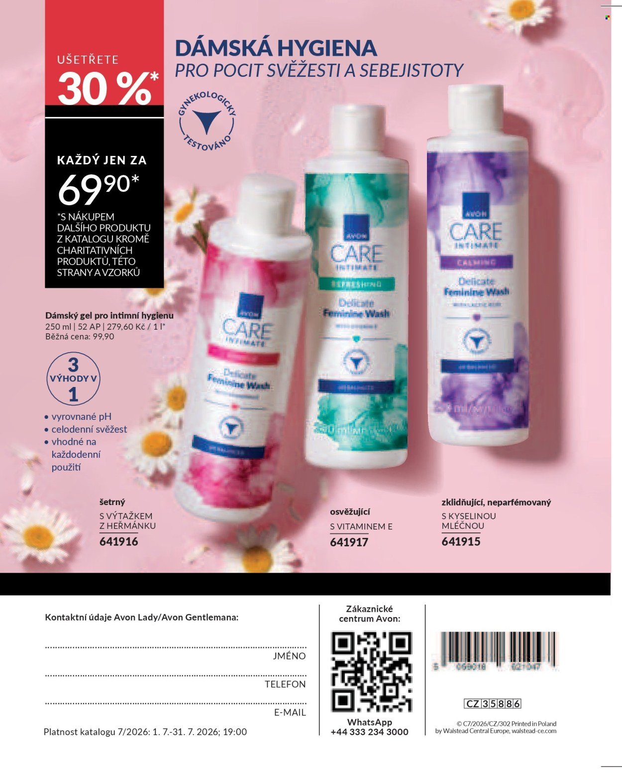 AVON leták - Katalog 7